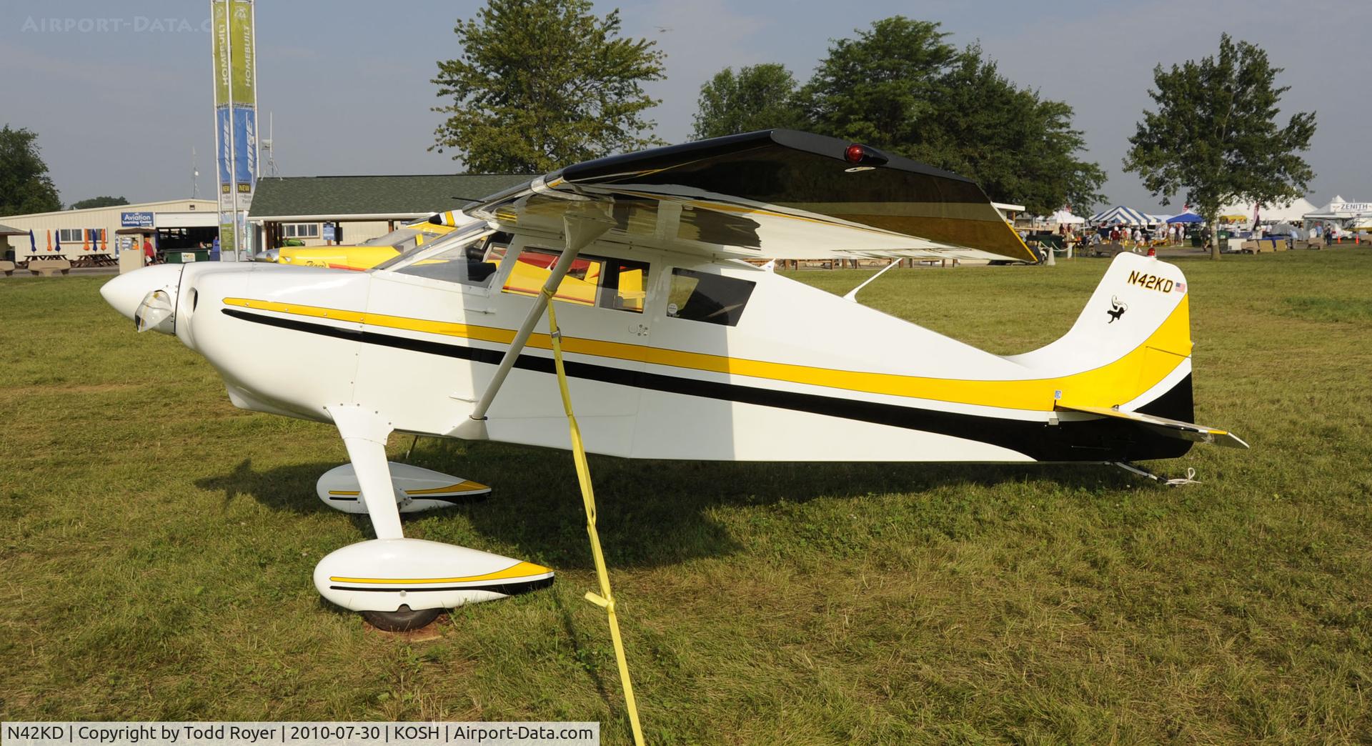 N42KD, 1977 Nesmith M1 Cougar C/N KD-1, EAA AIRVENTURE 2010