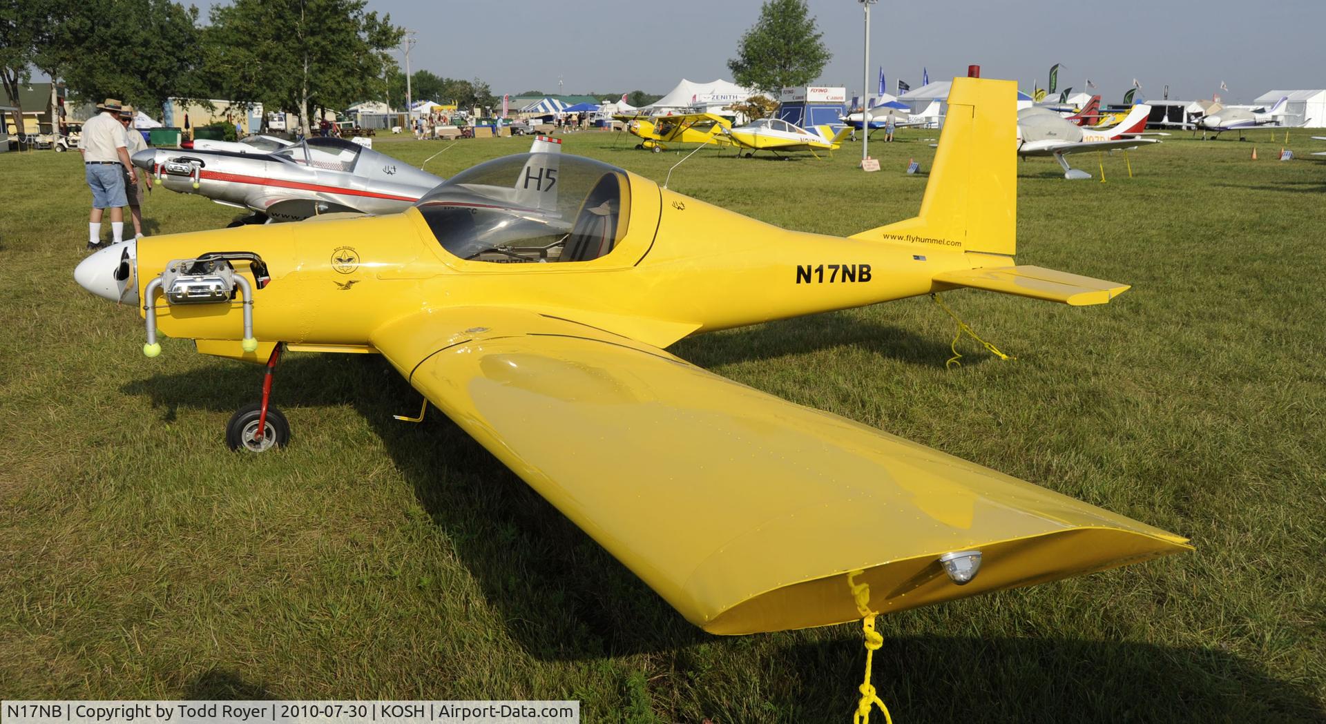 N17NB, Hummel Ultra Cruiser Plus C/N 130, EAA AIRVENTURE 2010
