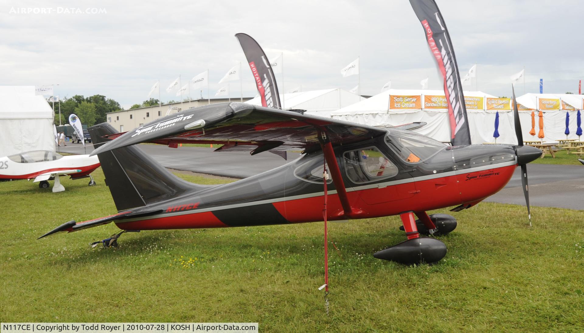 N117CE, Glasair GS-2 Sportsman C/N 7326, EAA AIRVENTURE 2010