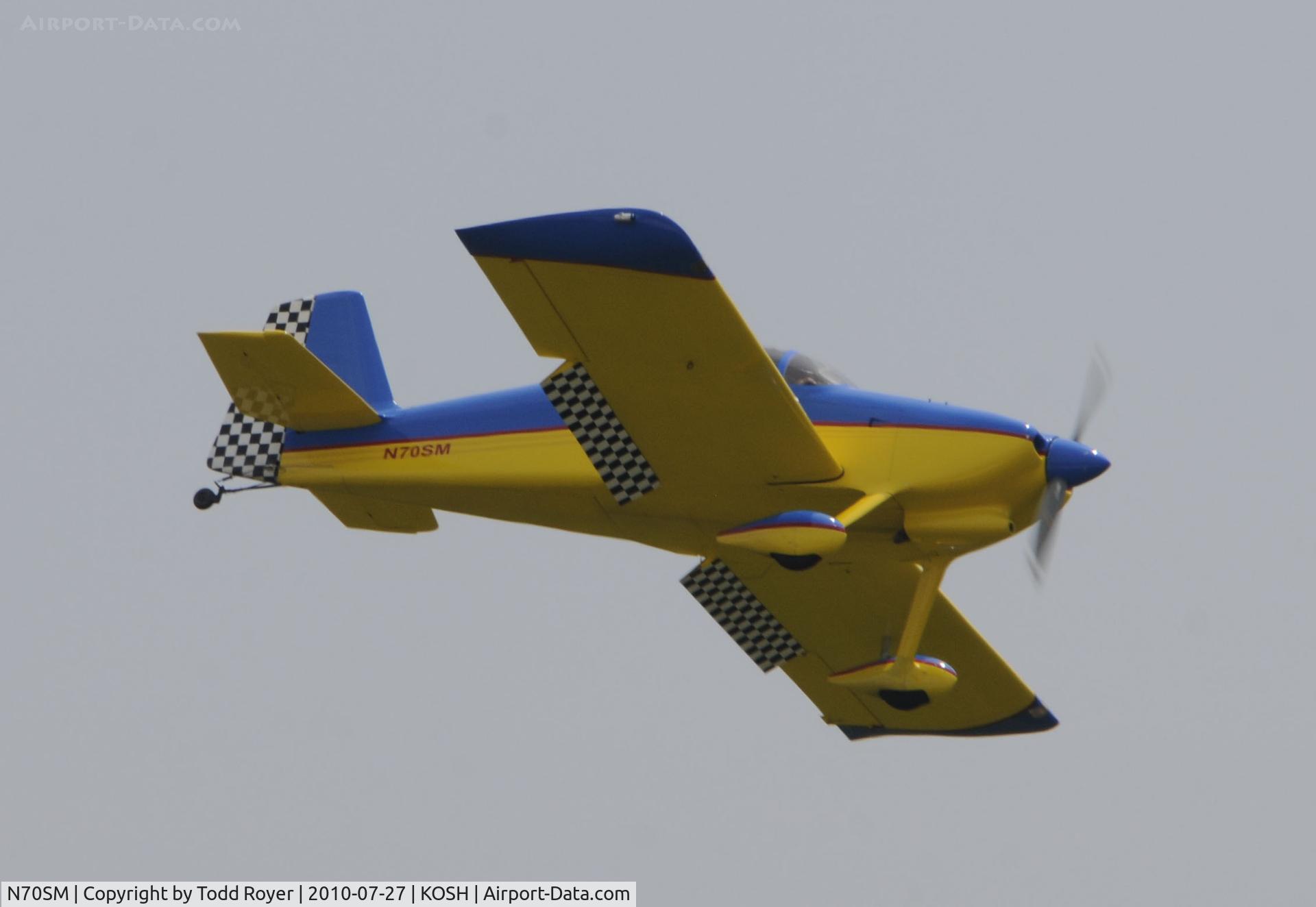 N70SM, Vans RV-6 C/N 60183, EAA AIRVENTURE 2010