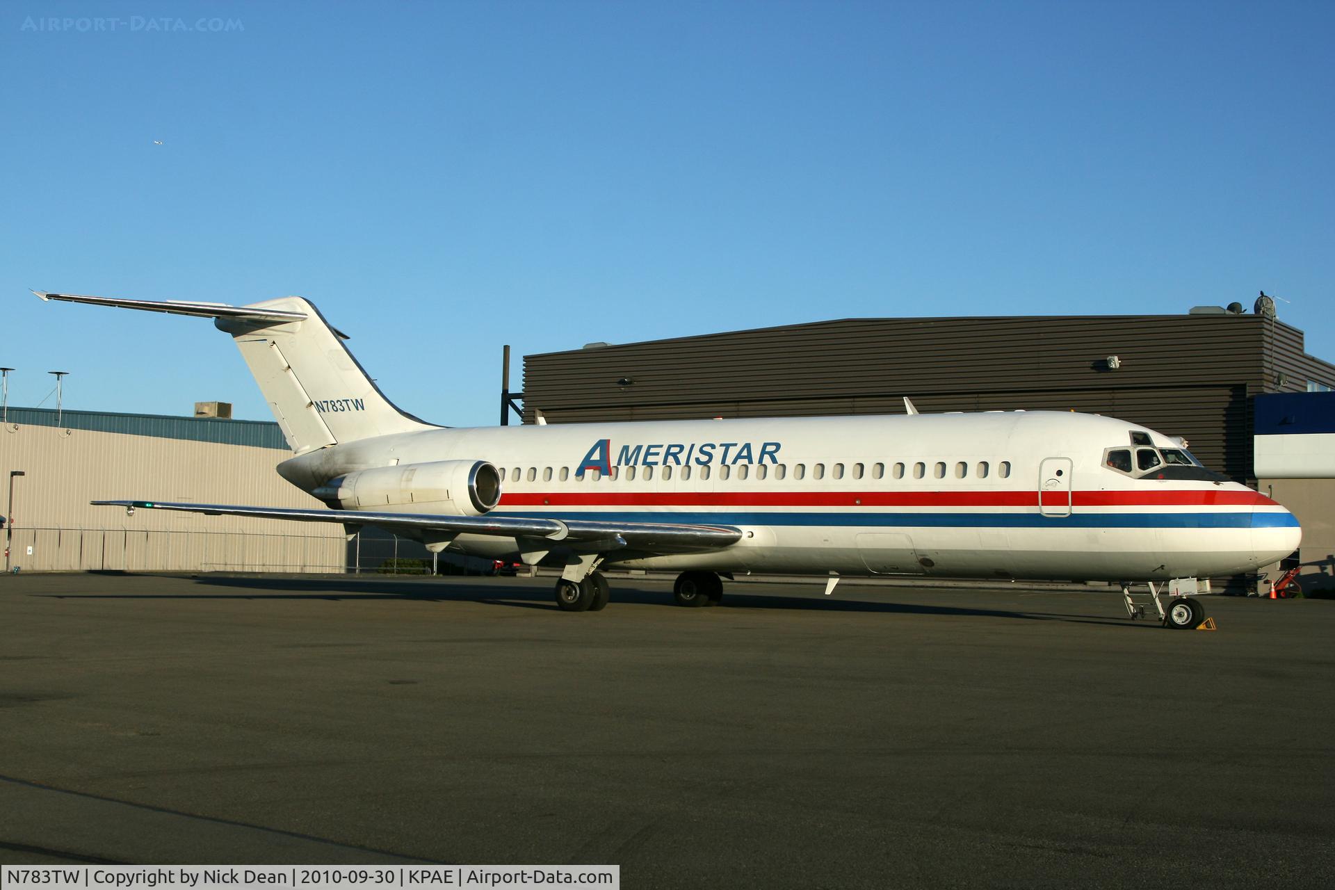 N783TW, 1966 Douglas DC-9-15RC C/N 47010, KPAE