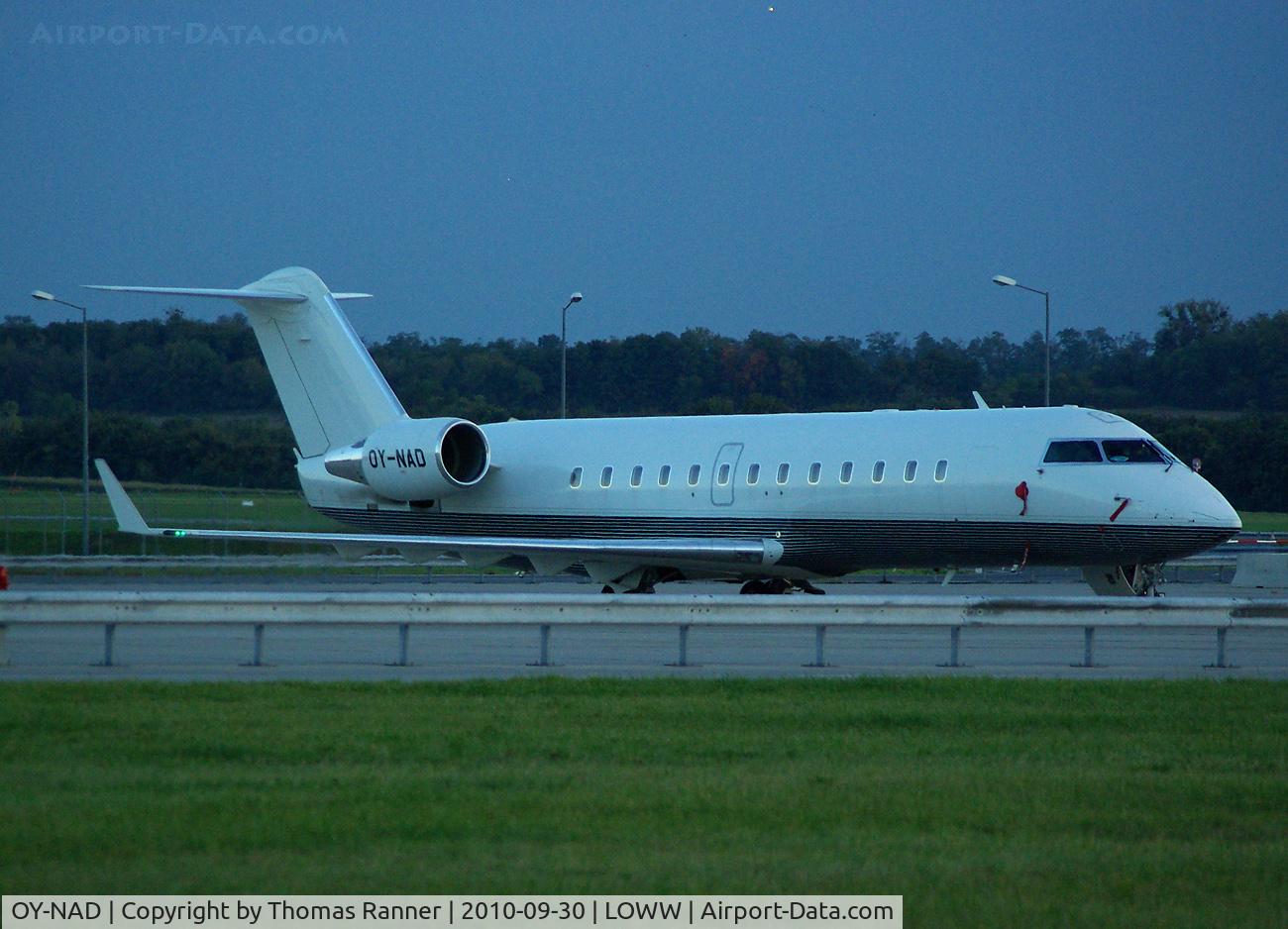 OY-NAD, 2005 Canadair Challenger 850 (CL-600-2B19) C/N 8052, Execujet Scandinavia Bombadier Canadair CL-600