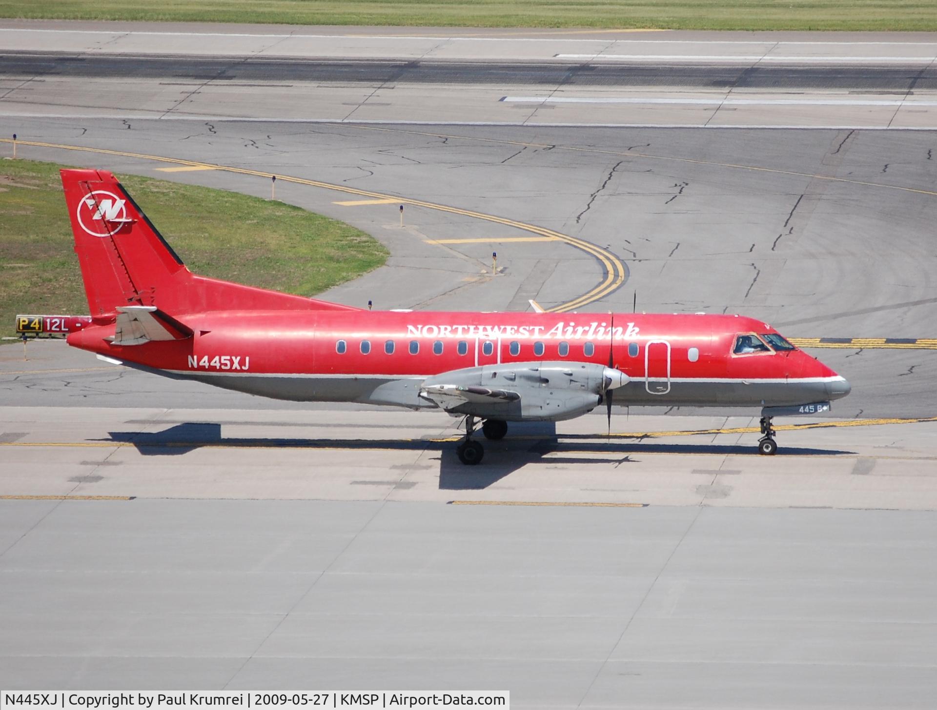 N445XJ, 1998 Saab 340B C/N 340B-445, KMSP