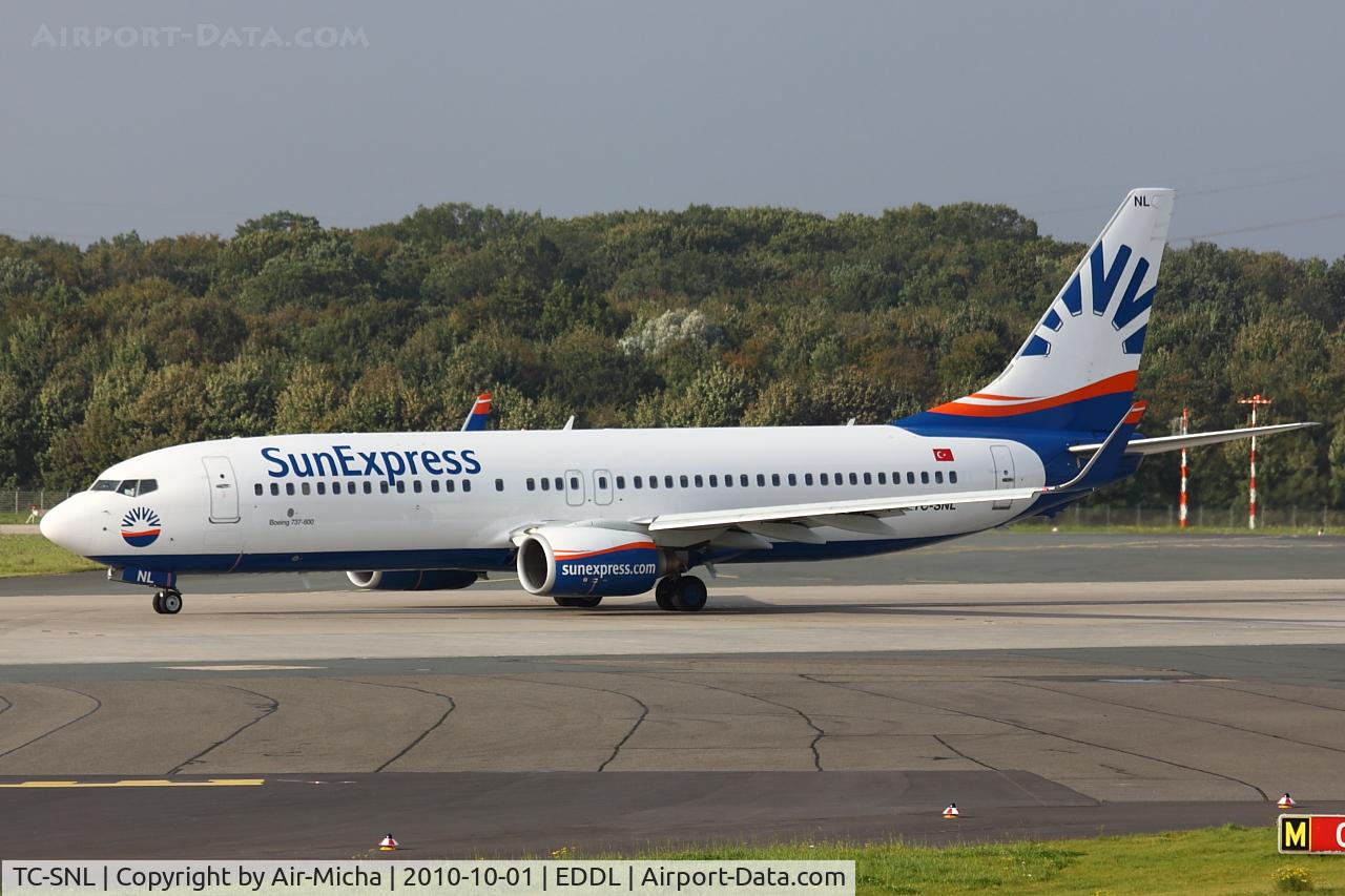 TC-SNL, 2005 Boeing 737-86N C/N 34251, SunExpress, Boeing 737-86N (WL), CN: 34251/1817