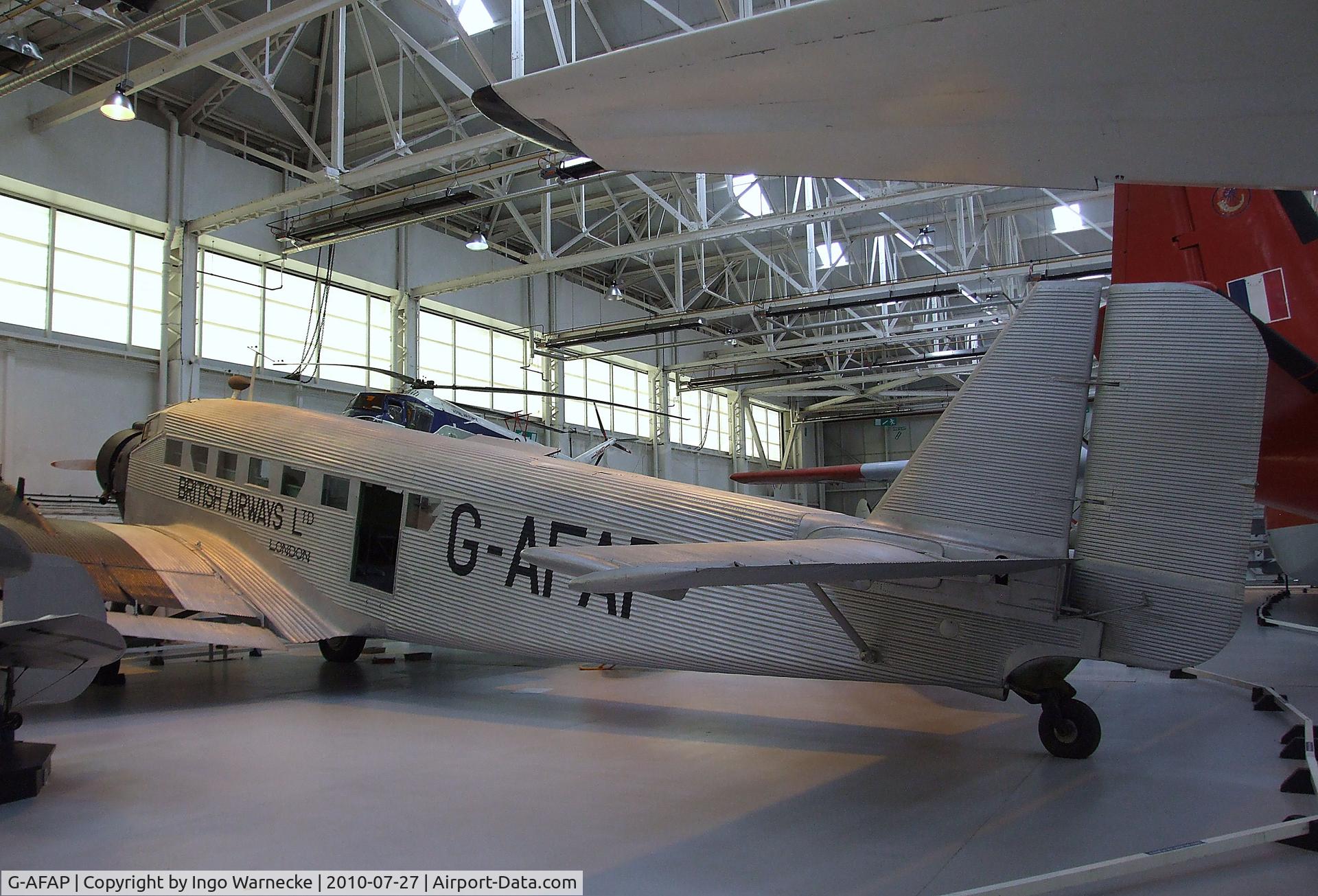 G-AFAP, Junkers (CASA) 352L (Ju-52) C/N 163, CASA 352L (Junkers Ju 52/3m) at the RAF Museum, Cosford