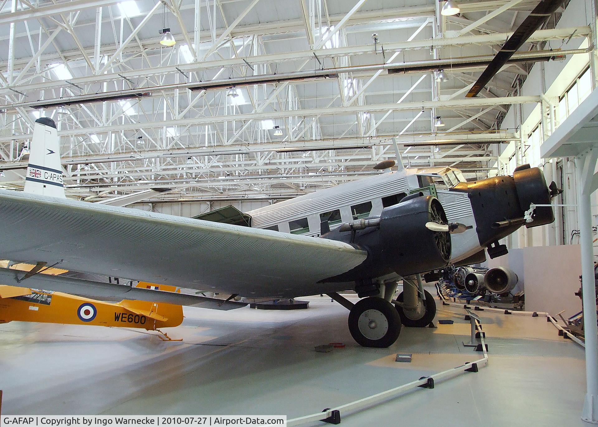 G-AFAP, Junkers (CASA) 352L (Ju-52) C/N 163, CASA 352L (Junkers Ju 52/3m) at the RAF Museum, Cosford