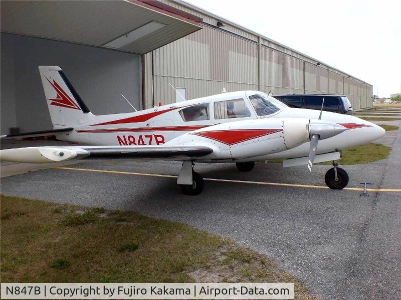 N847B, 1964 Piper PA-30-160 Twin Comanche Twin Comanche C/N 30-348, Piper PA-30