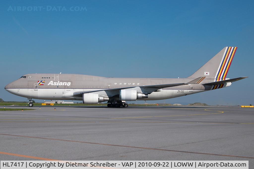 HL7417, 1993 Boeing 747-48EM(BDSF) C/N 25779, Asiana Boeing 747-400
