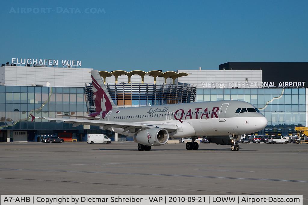 A7-AHB, 2009 Airbus A320-232 C/N 4130, Qatar Airways Airbus 320