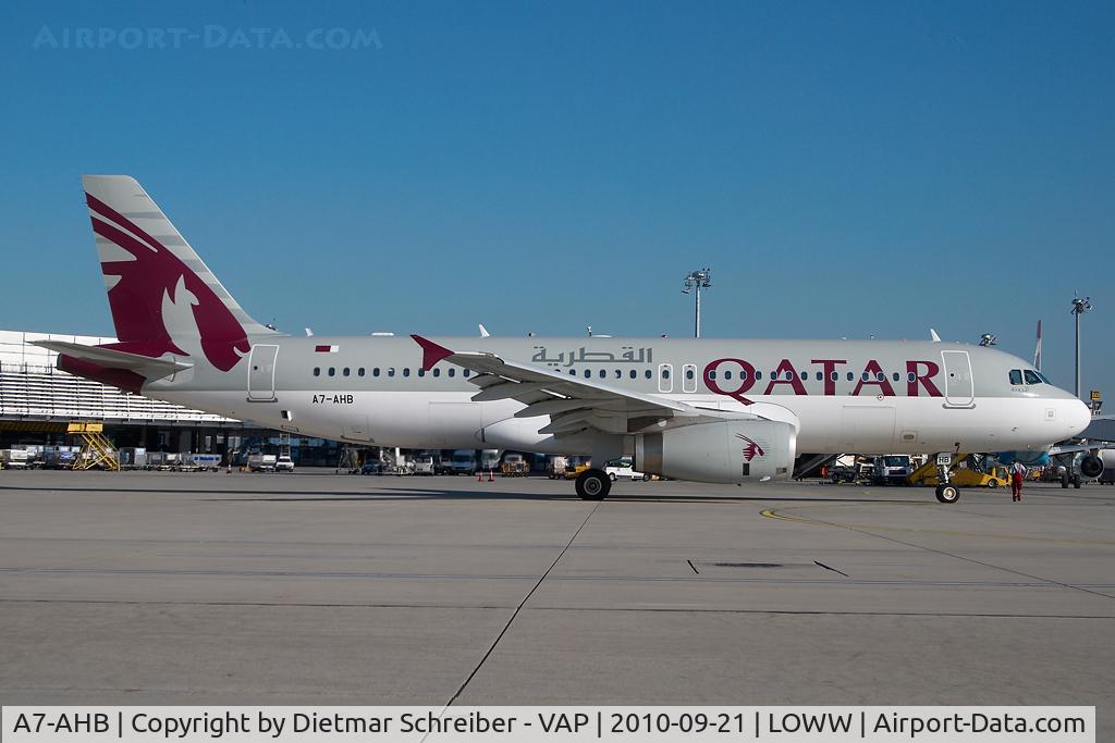 A7-AHB, 2009 Airbus A320-232 C/N 4130, Qatar Airways Airbus 320