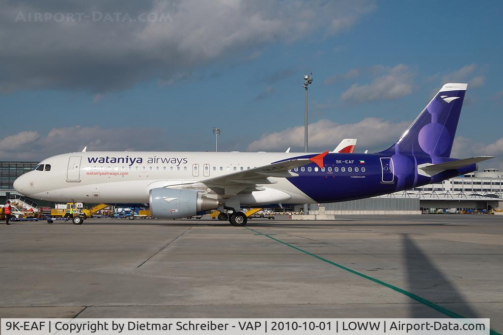 9K-EAF, 2010 Airbus A320-214 C/N 4304, Wataniya Airbus 320