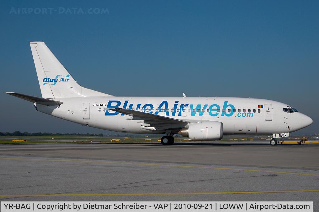 YR-BAG, 1990 Boeing 737-5L9 C/N 24778, Blue Air Boeing 737-500