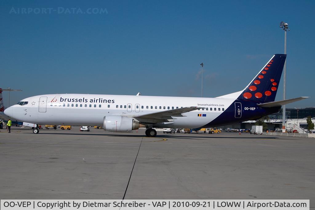 OO-VEP, 1996 Boeing 737-43Q C/N 28489, Brussels Airlines Boeing 737-400