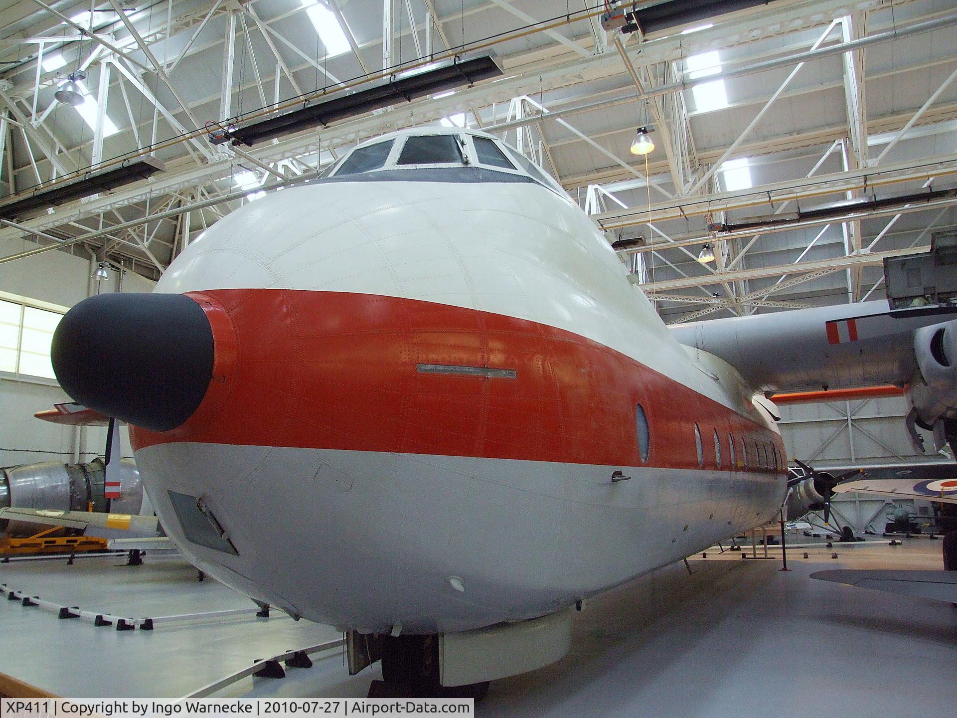 XP411, 1962 Armstrong Whitworth AW-660 Argosy C.1 C/N 6766, Armstrong Whitworth AW.660 Argosy T1 at the RAF Museum, Cosford