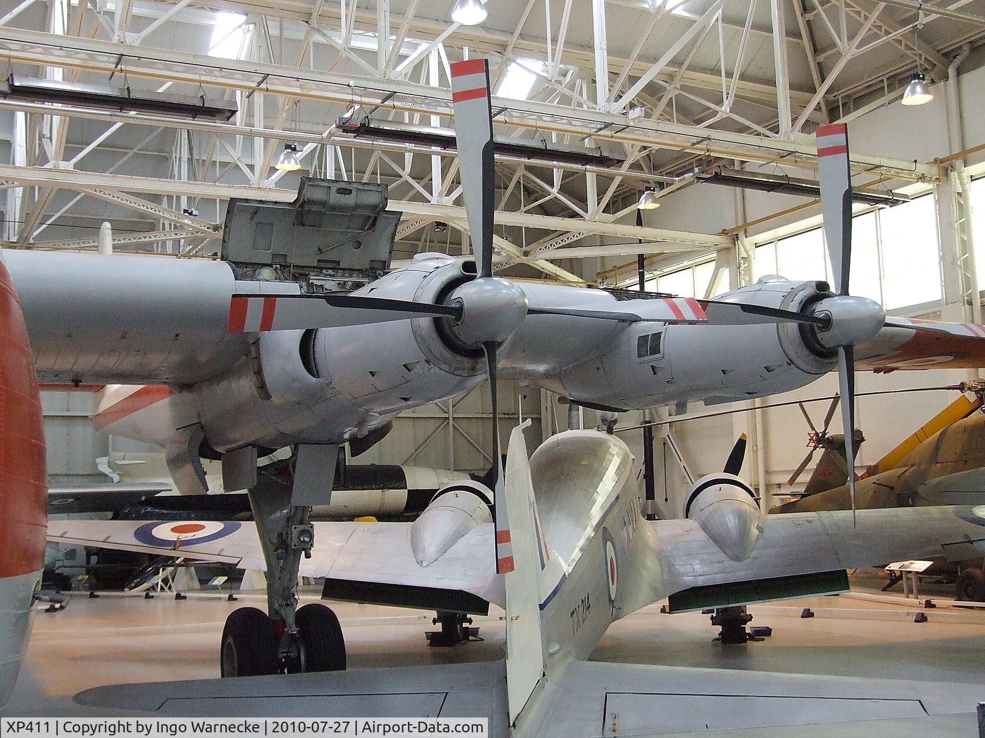 XP411, 1962 Armstrong Whitworth AW-660 Argosy C.1 C/N 6766, Armstrong Whitworth AW.660 Argosy T1 at the RAF Museum, Cosford