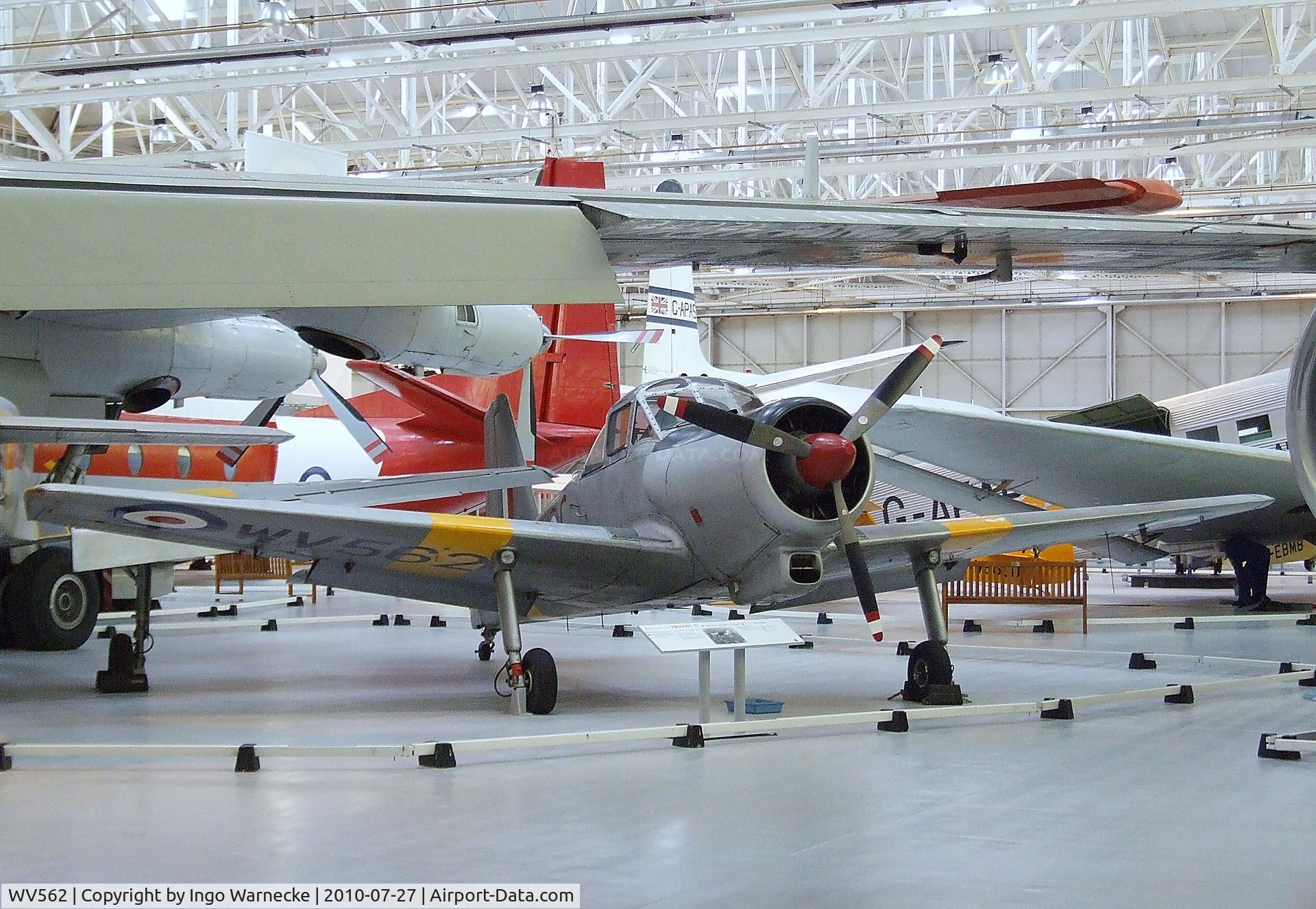 WV562, Percival P-56 Provost T.1 C/N PAC/56/108, Hunting Provost T1 at the RAF Museum, Cosford