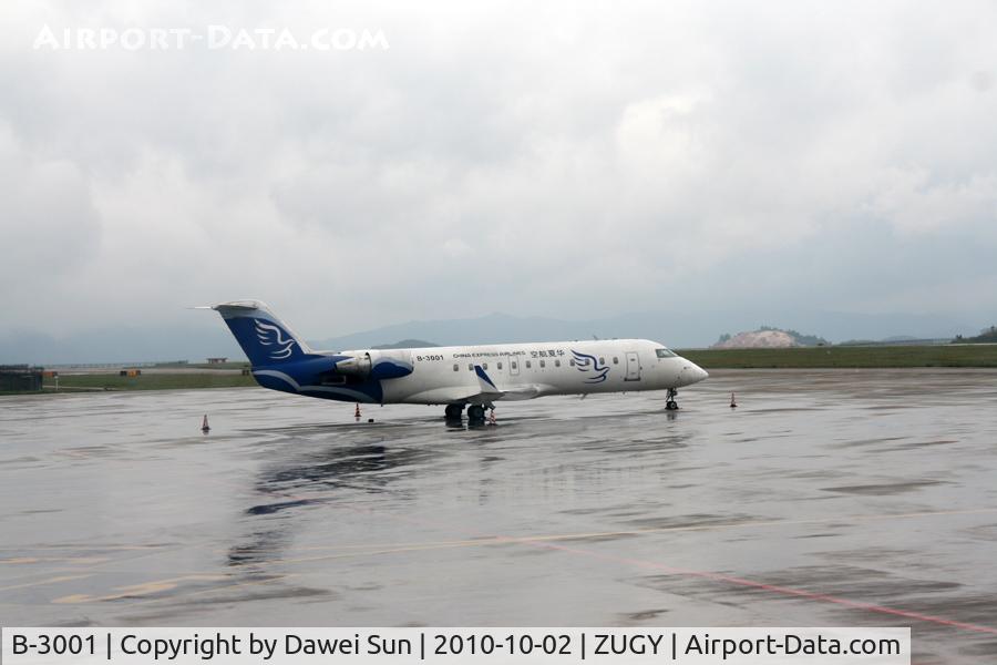 B-3001, 2001 Canadair CRJ-200ER (CL-600-2B19) C/N 7565, ZUGY