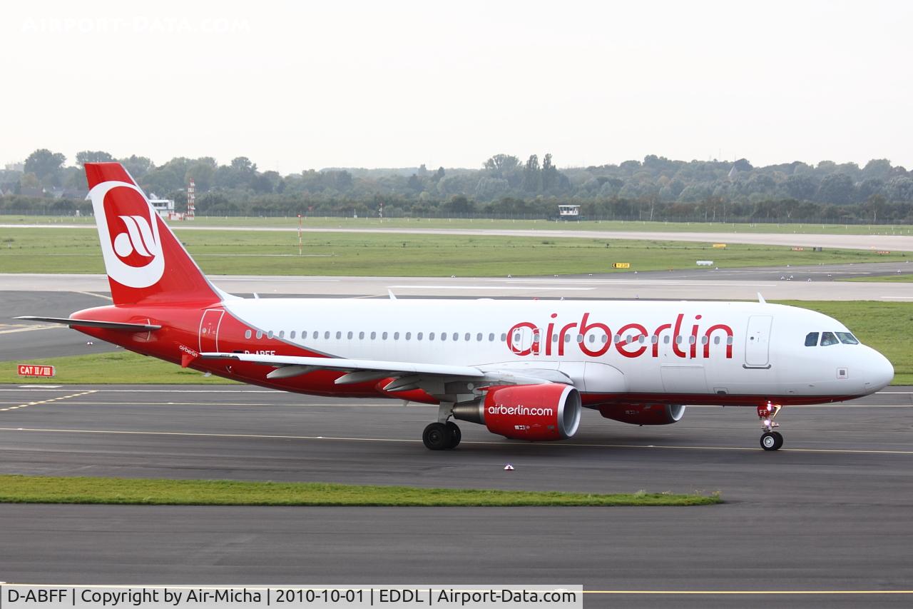 D-ABFF, 2010 Airbus A320-214 C/N 4329, Air Berlin, Airbus A320-214, CN: 4329