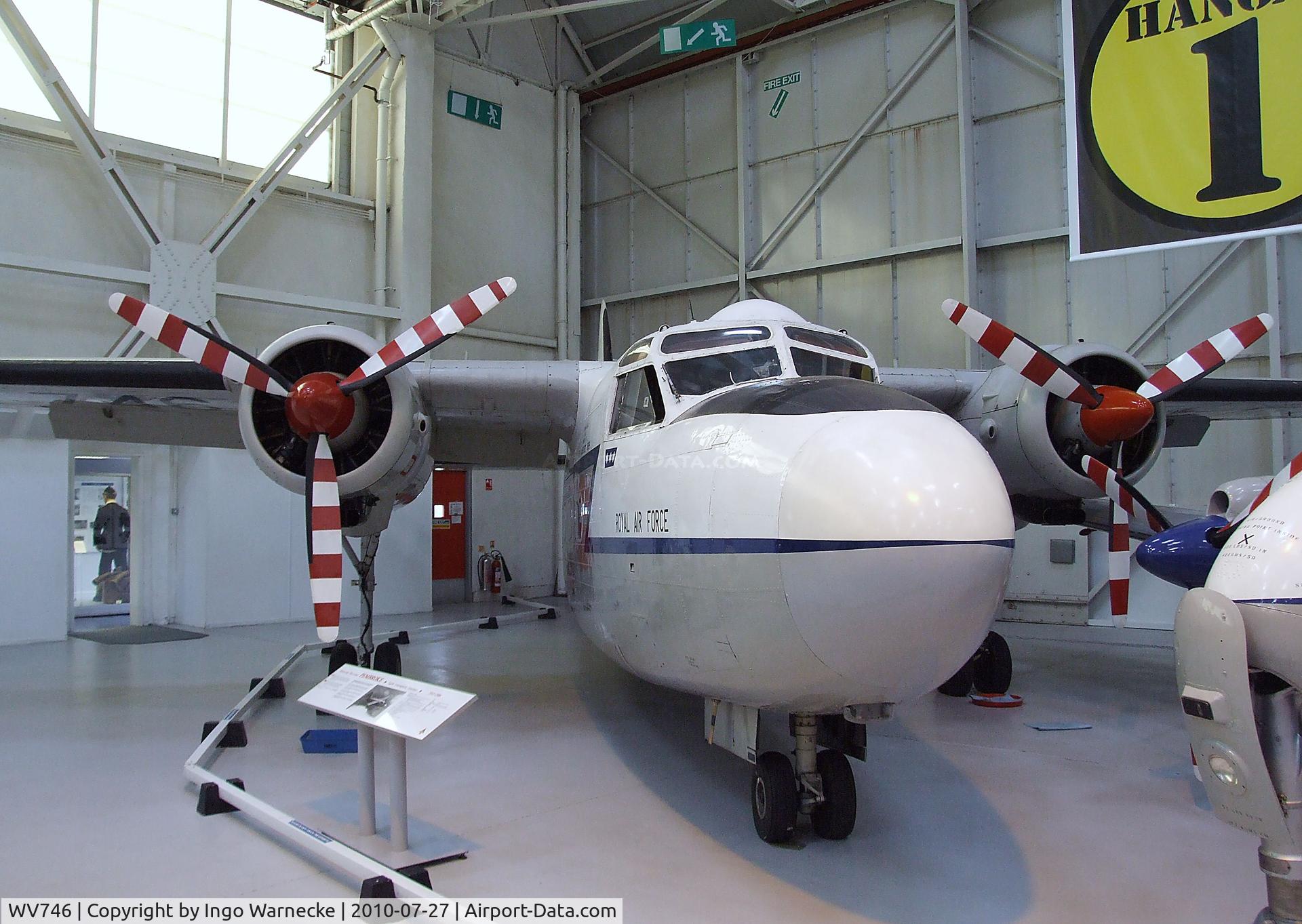 WV746, Hunting Percival P-66 Pembroke C1 C/N PAC/66/53, Hunting Percival P.66 Pembroke C1 at the RAF Museum, Cosford