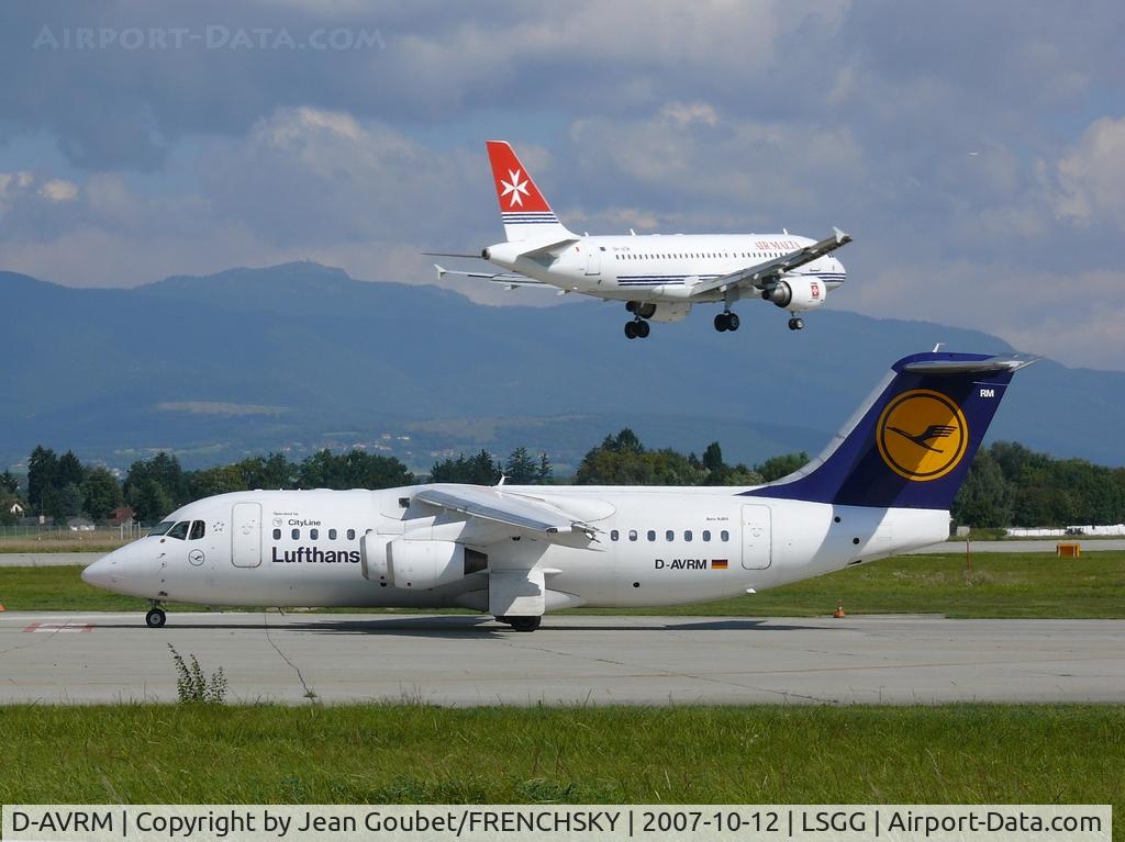 D-AVRM, 1996 British Aerospace Avro 146-RJ85 C/N E.2288, .