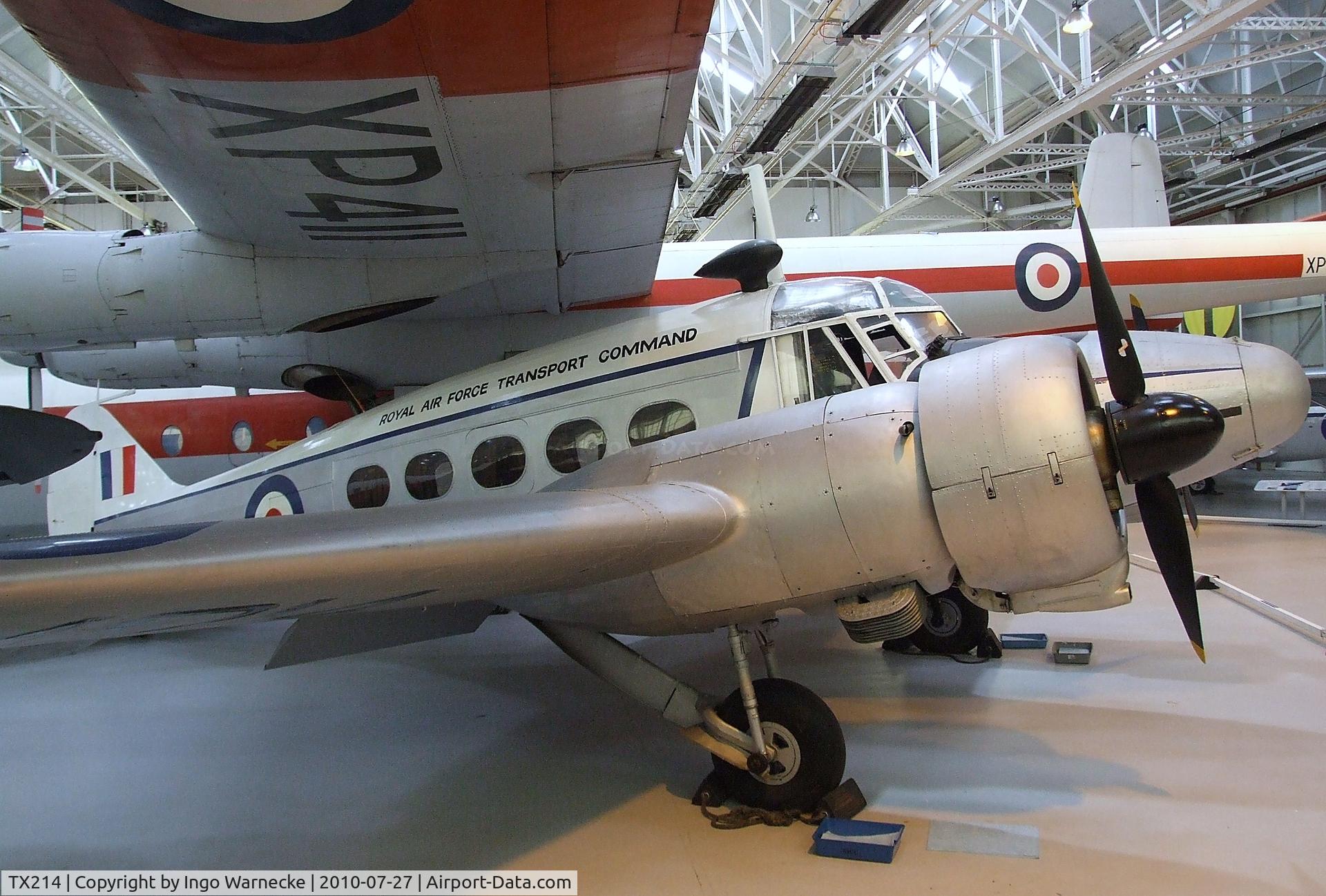 TX214, Avro 652A Anson C.19 C/N 33786, Avro Anson C19 at the RAF Museum, Cosford