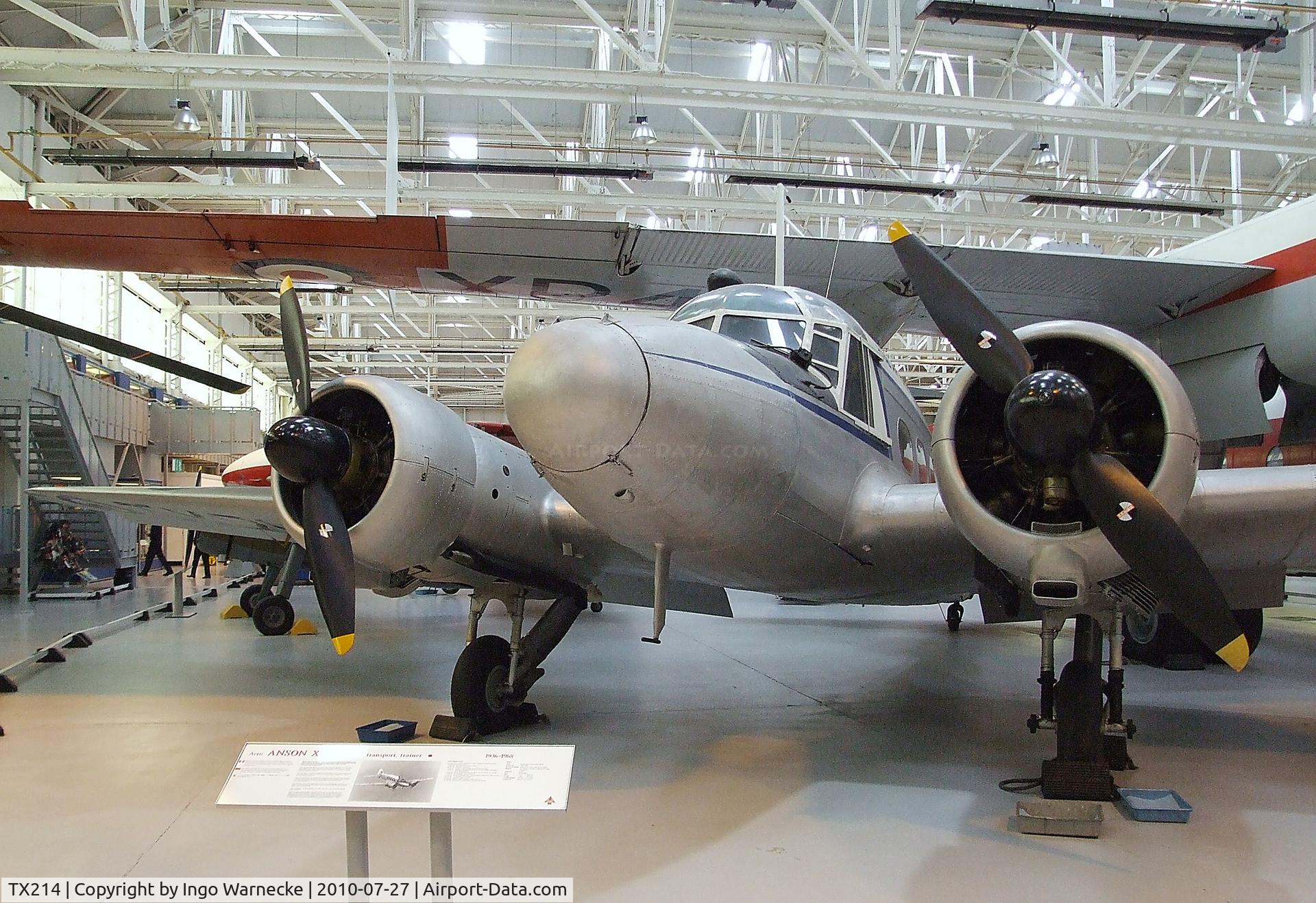 TX214, Avro 652A Anson C.19 C/N 33786, Avro Anson C19 at the RAF Museum, Cosford