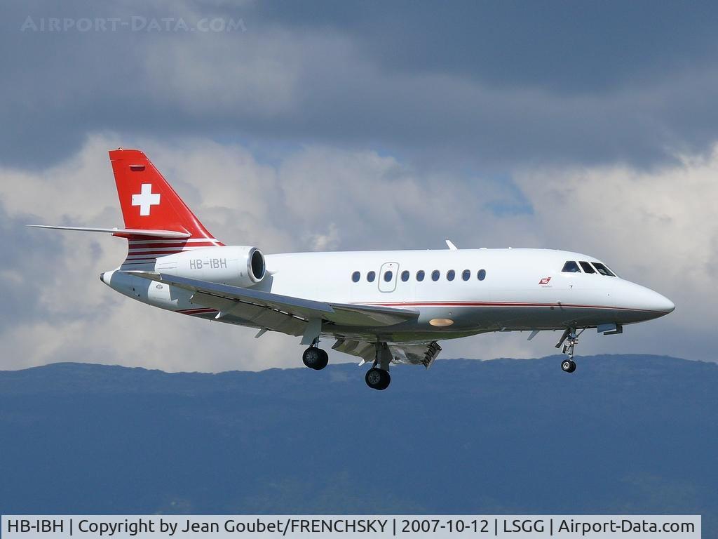 HB-IBH, 1996 Dassault Falcon 2000 C/N 042, FPG [FP] TAG Aviation