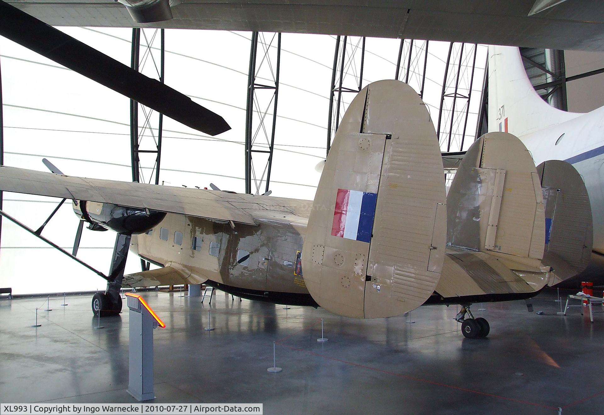 XL993, 1958 Scottish Aviation Twin Pioneer CC.1 C/N 528, Scottish Aviation Twin Pioneer CC1 at the RAF Museum, Cosford