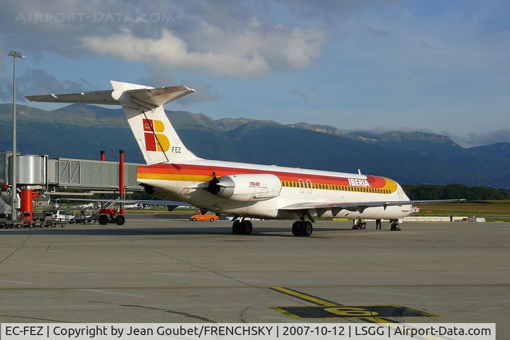 EC-FEZ, 1991 McDonnell Douglas MD-87 (DC-9-87) C/N 53207, now EC-KSF Aerofan