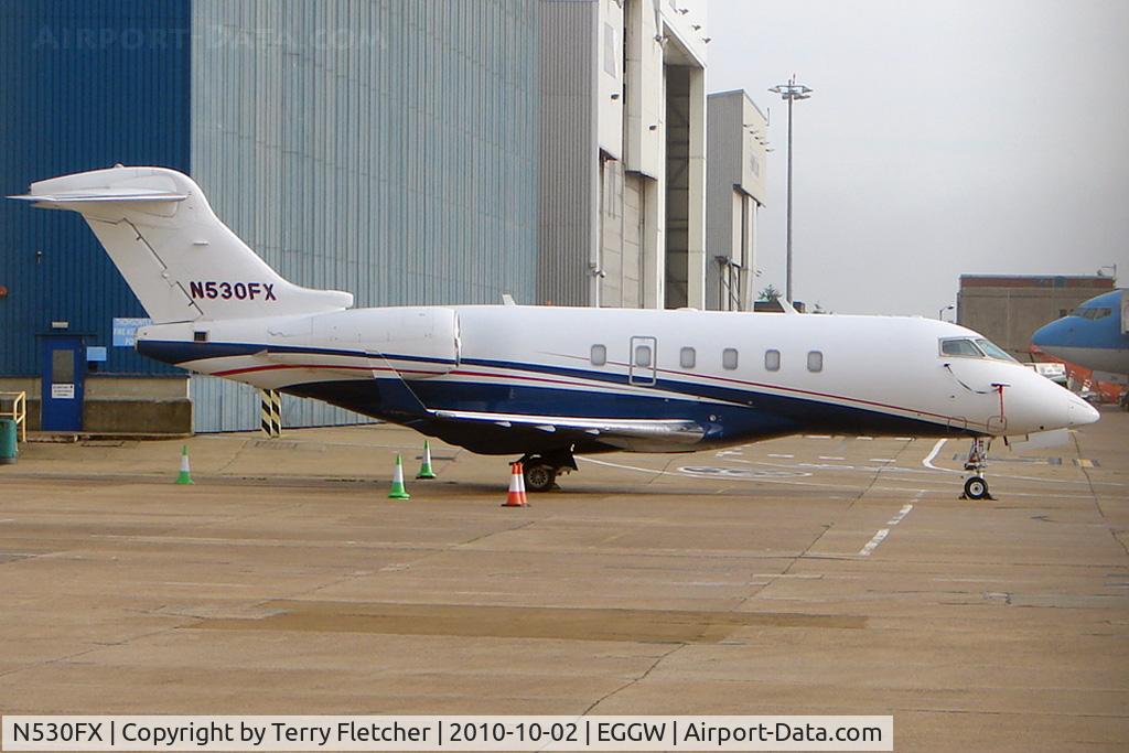 N530FX, 2007 Bombardier Challenger 300 (BD-100-1A10) C/N 20148, 2007 Bombardier BD-100-1A10, c/n: 20148 at Luton