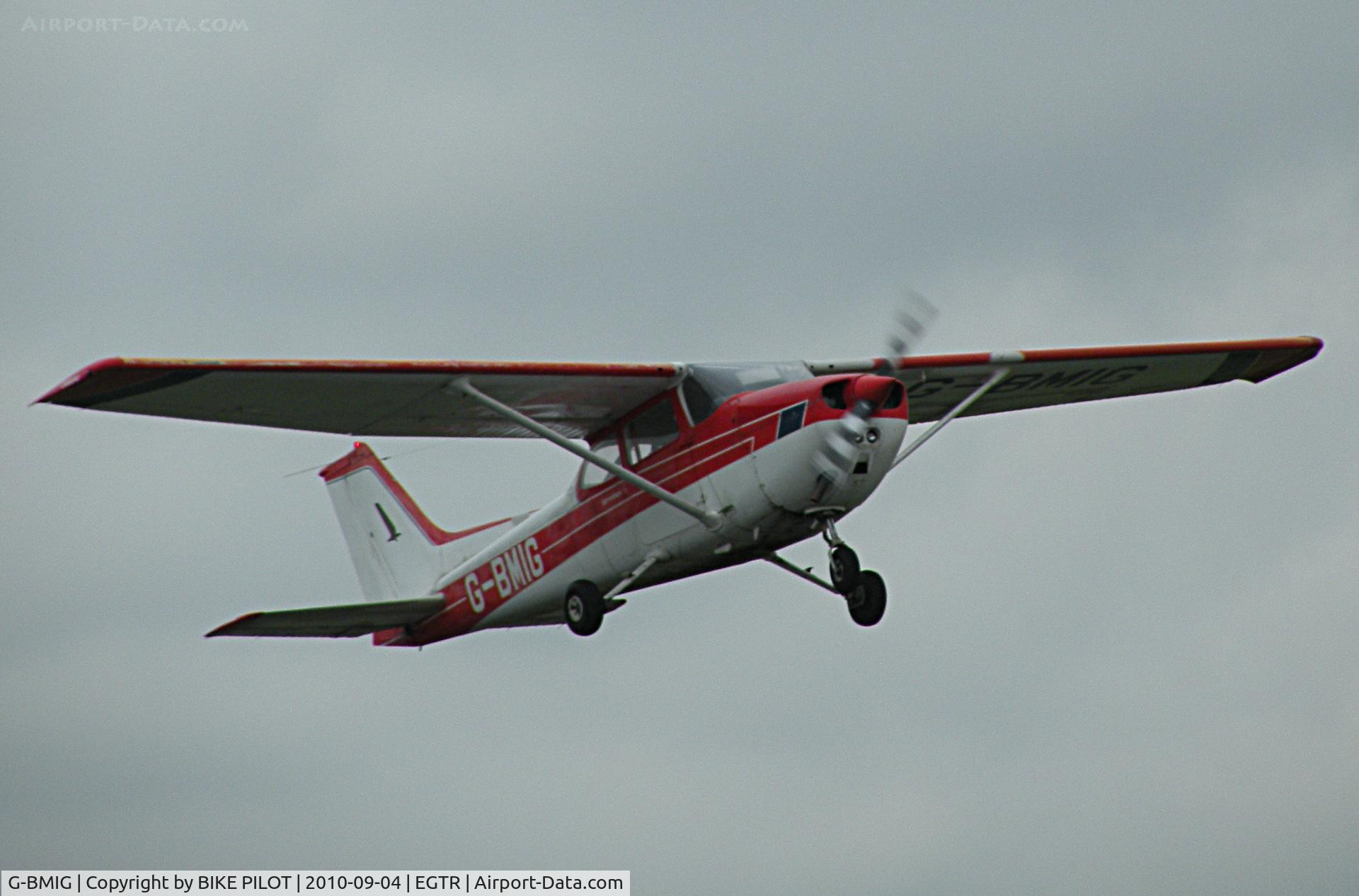 G-BMIG, 1979 Cessna 172N Skyhawk C/N 172-72376, Climb out from rwy 08
