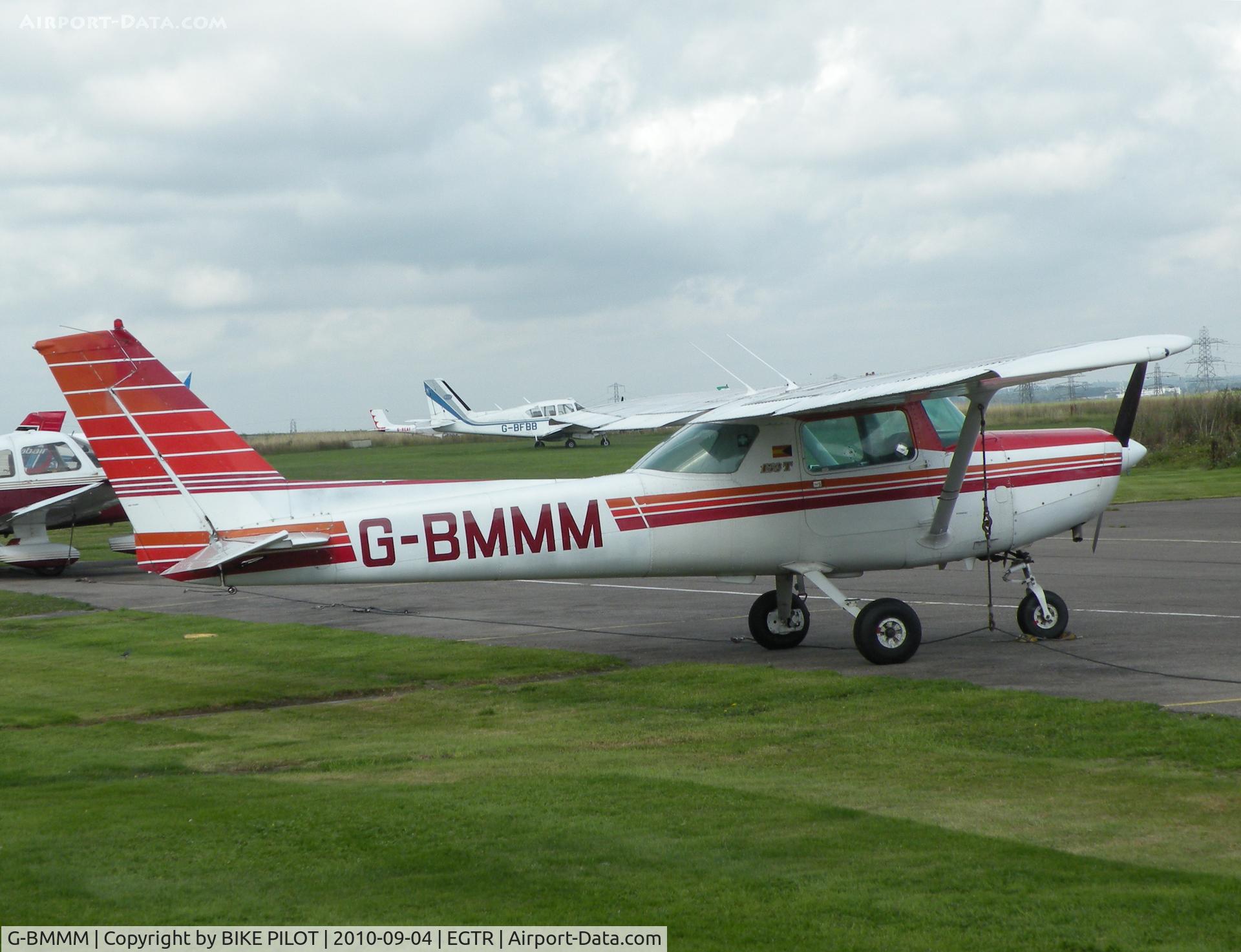 G-BMMM, 1981 Cessna 152 C/N 152-84793, Parked in front of the Cabair offices
