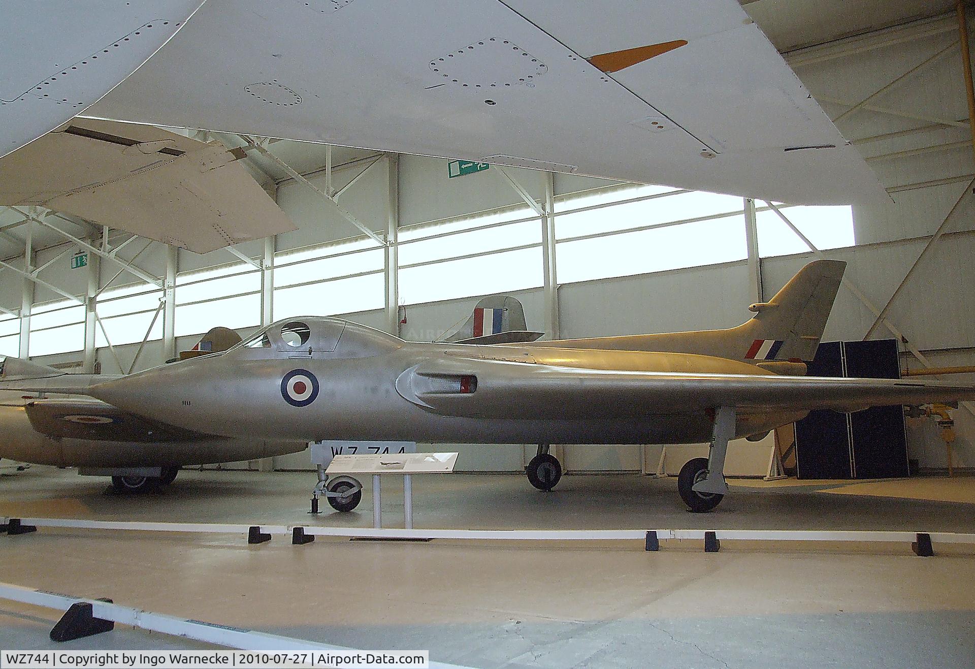 WZ744, 1953 Avro 707C C/N Not found WZ744, Avro 707C at the RAF Museum, Cosford