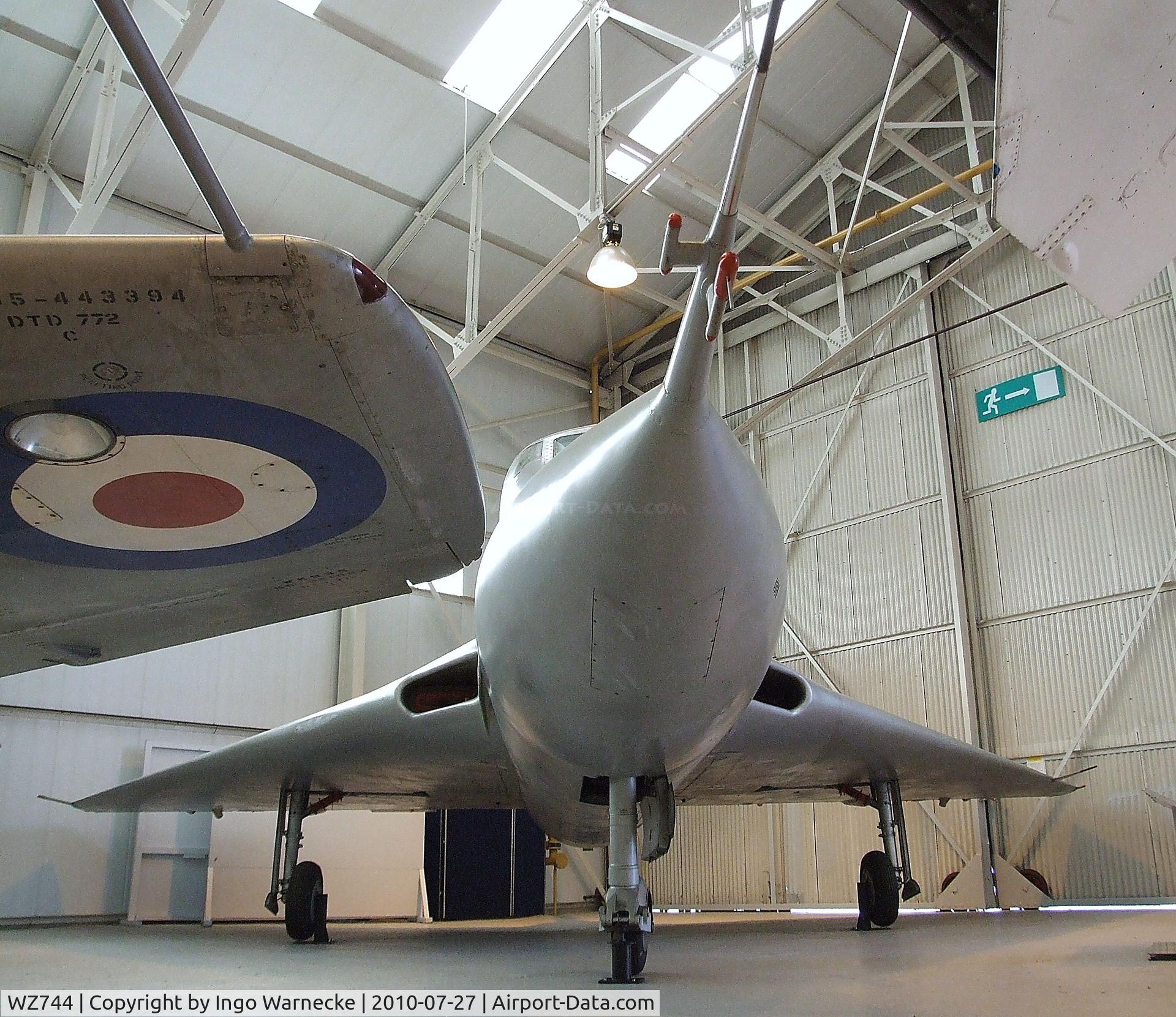 WZ744, 1953 Avro 707C C/N Not found WZ744, Avro 707C at the RAF Museum, Cosford
