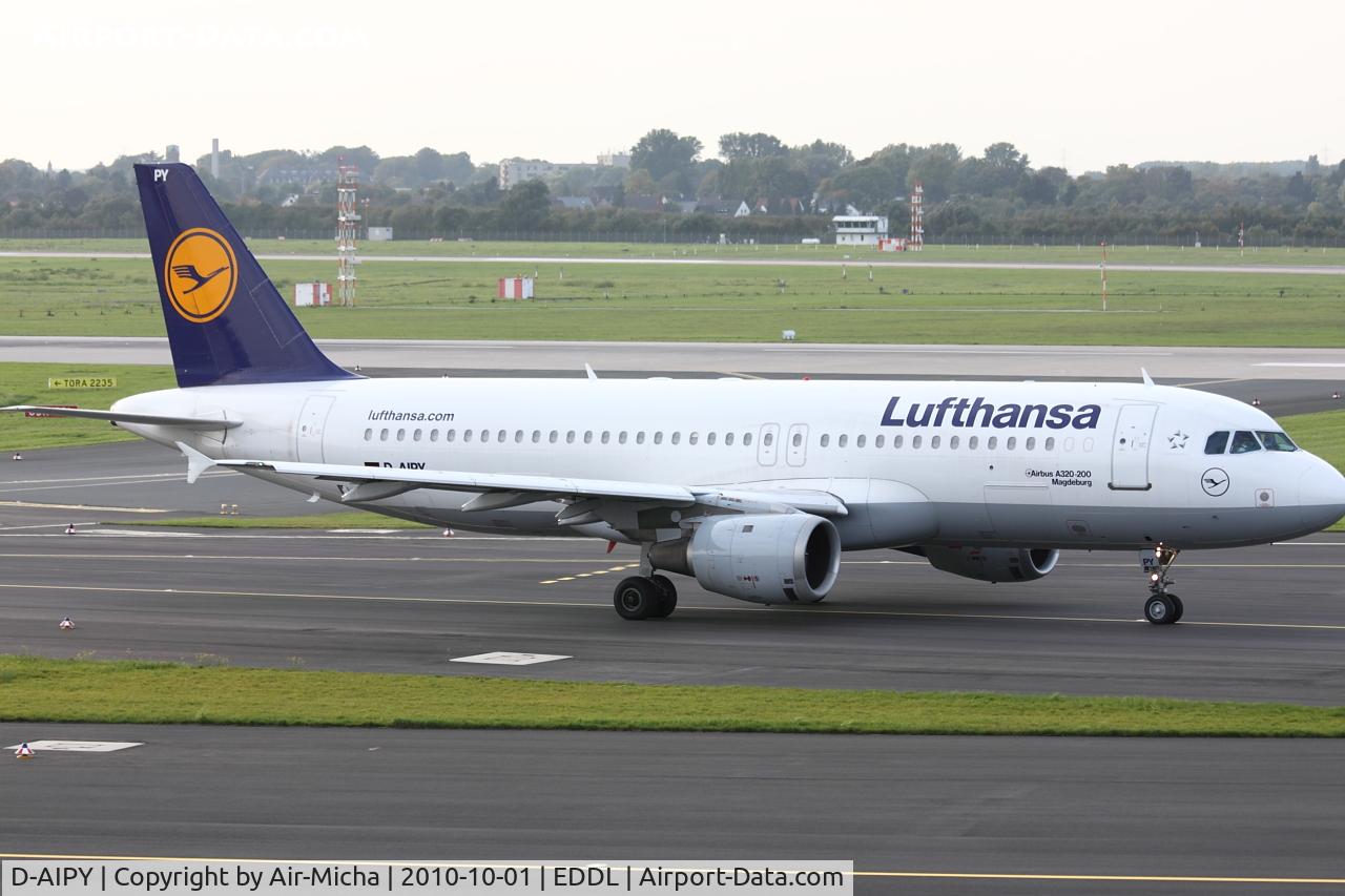 D-AIPY, 1991 Airbus A320-211 C/N 161, Lufthansa, Airbus A320-211, CN: 161, Aircraft Name: Magdeburg