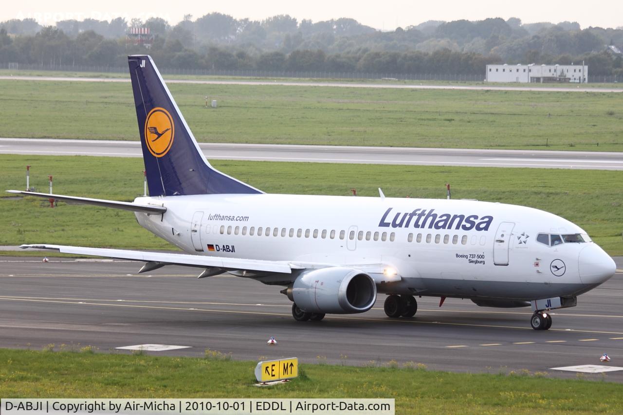 D-ABJI, 1991 Boeing 737-530 C/N 25358, Lufthansa, Boeing 737-530, CN: 25358/2151, Aircraft Name: Siegburg