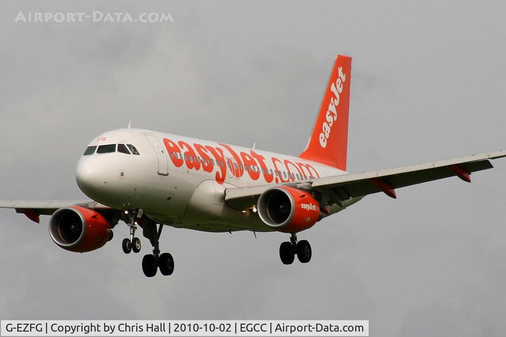 G-EZFG, 2009 Airbus A319-111 C/N 3845, easyJet
