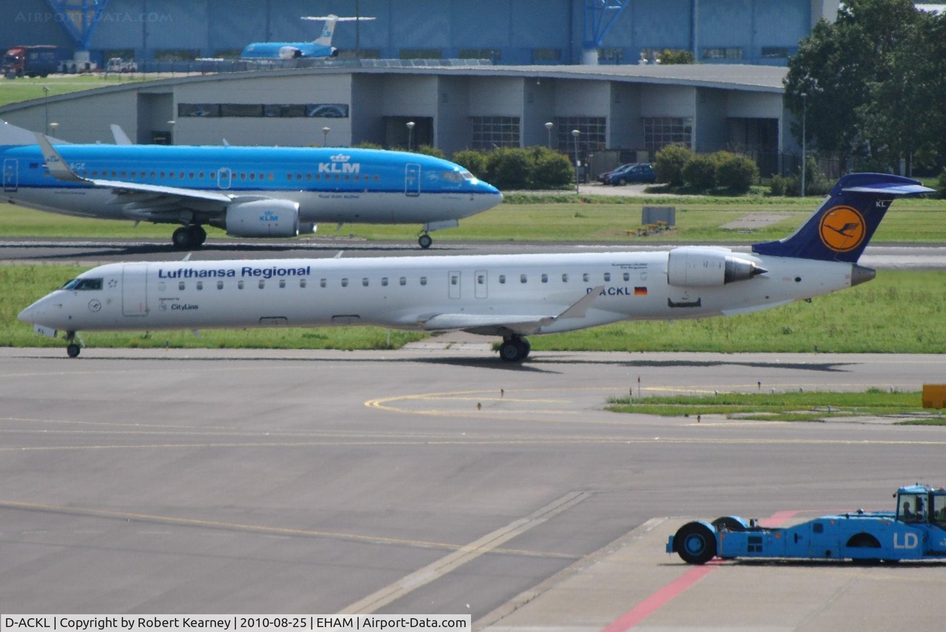 D-ACKL, 2006 Bombardier CRJ-900LR (CL-600-2D24) C/N 15095, Lufthansa Regional taxiing for departure