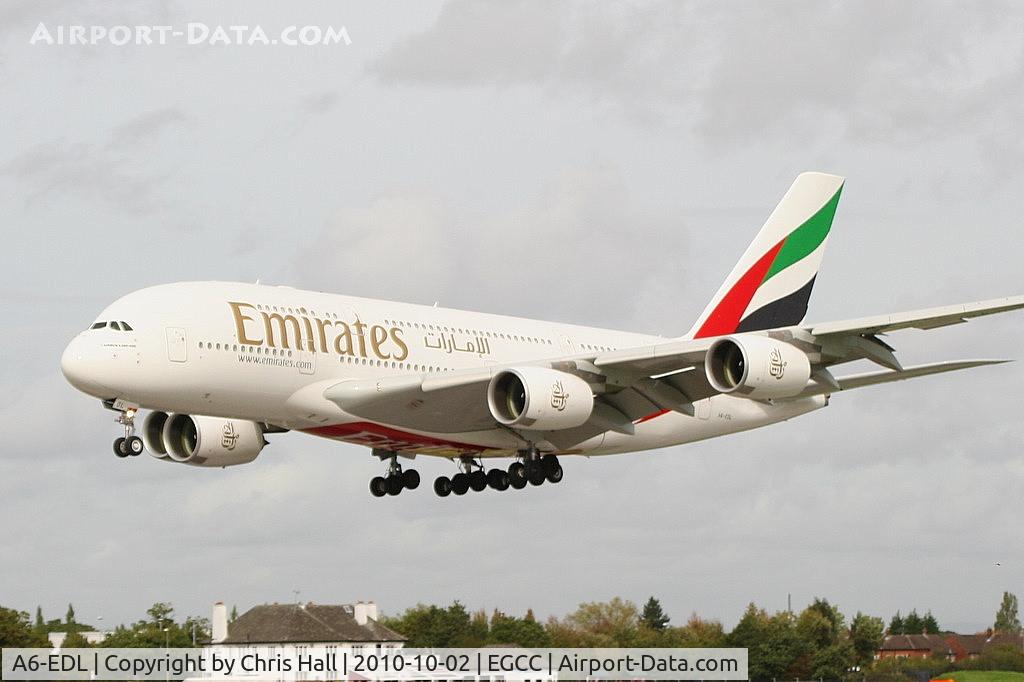 A6-EDL, 2010 Airbus A380-861 C/N 046, Emirates