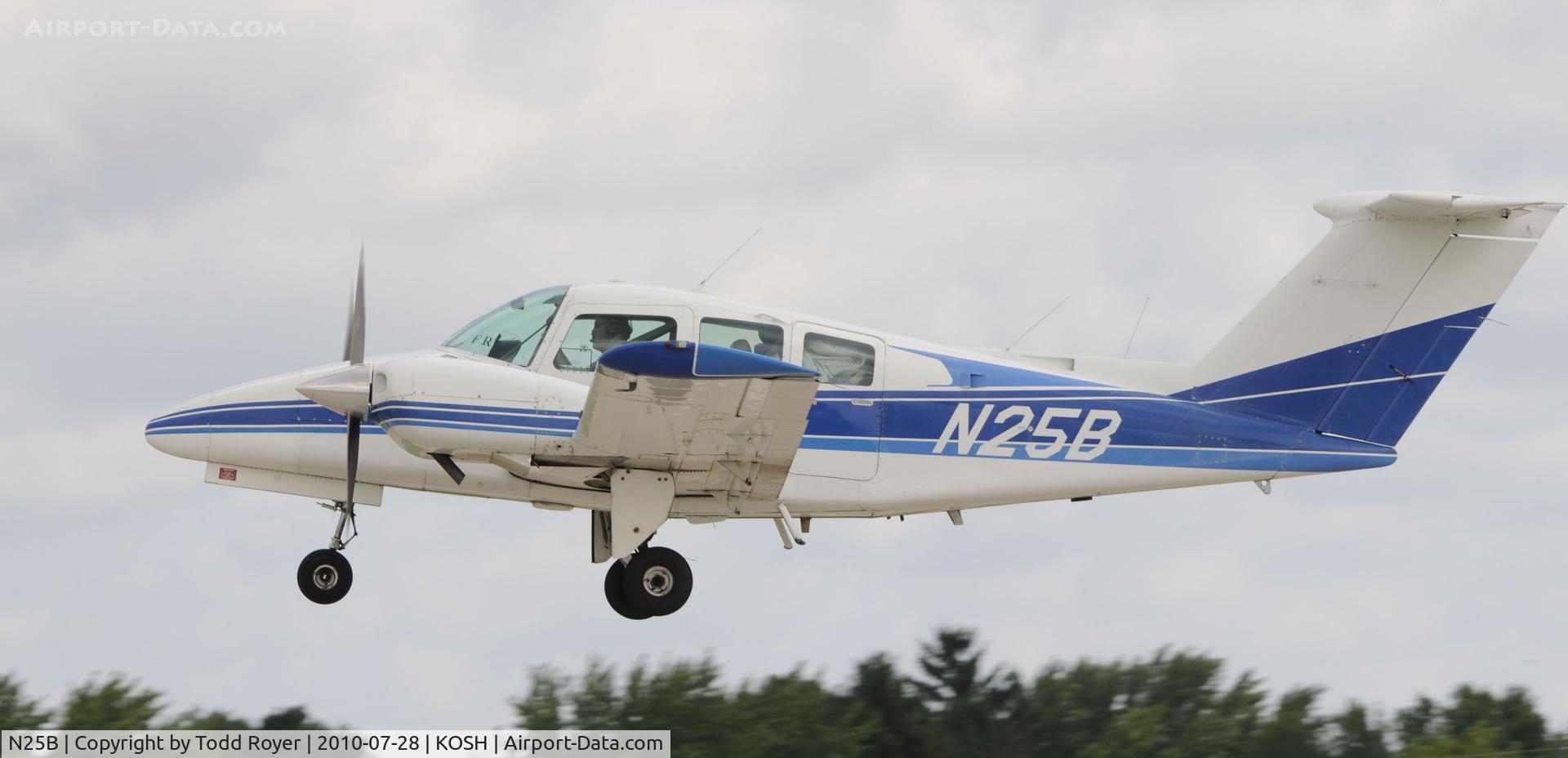 N25B, 1978 Beech 76 Duchess C/N ME-49, EAA AIRVENTURE 2010