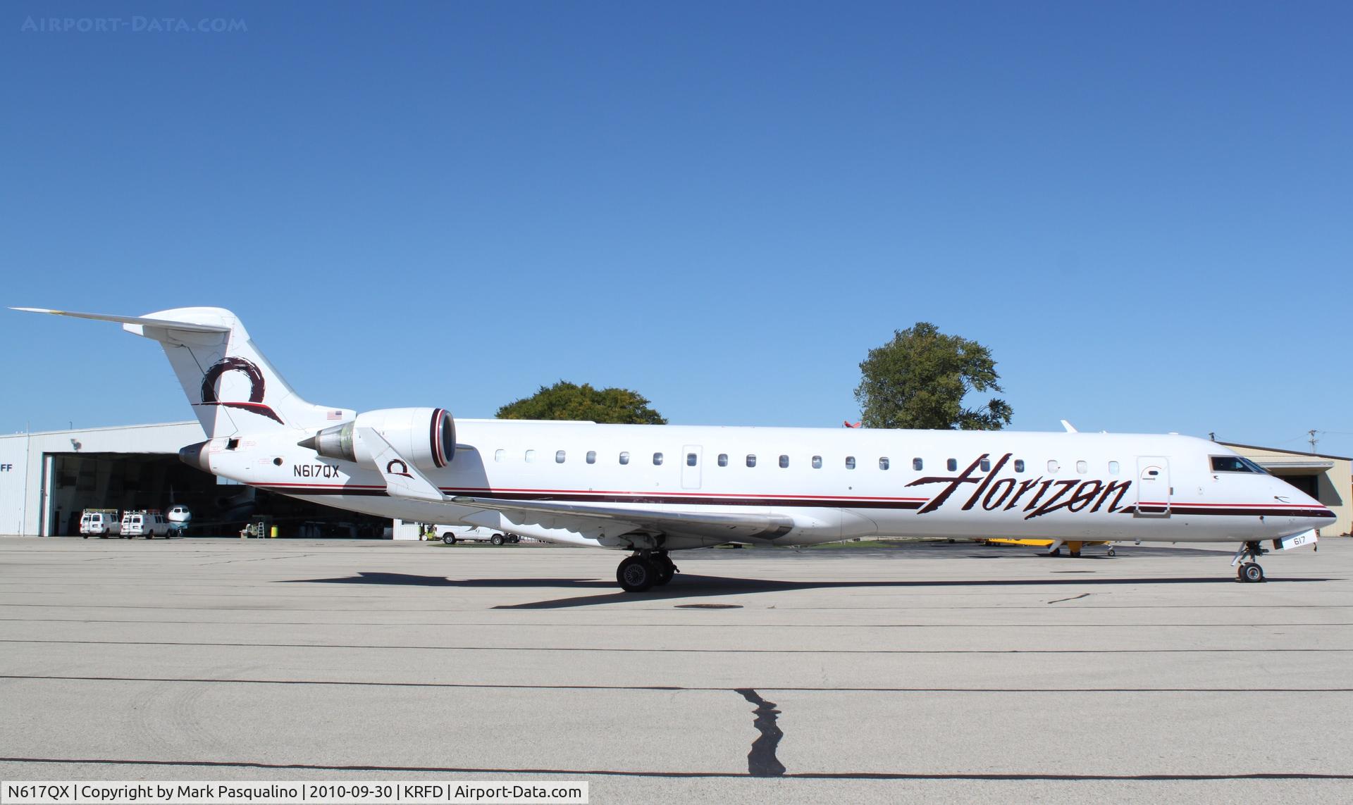 N617QX, 2003 Bombardier CRJ-701 (CL-600-2C10) Regional Jet C/N 10130, CL-600-2C10