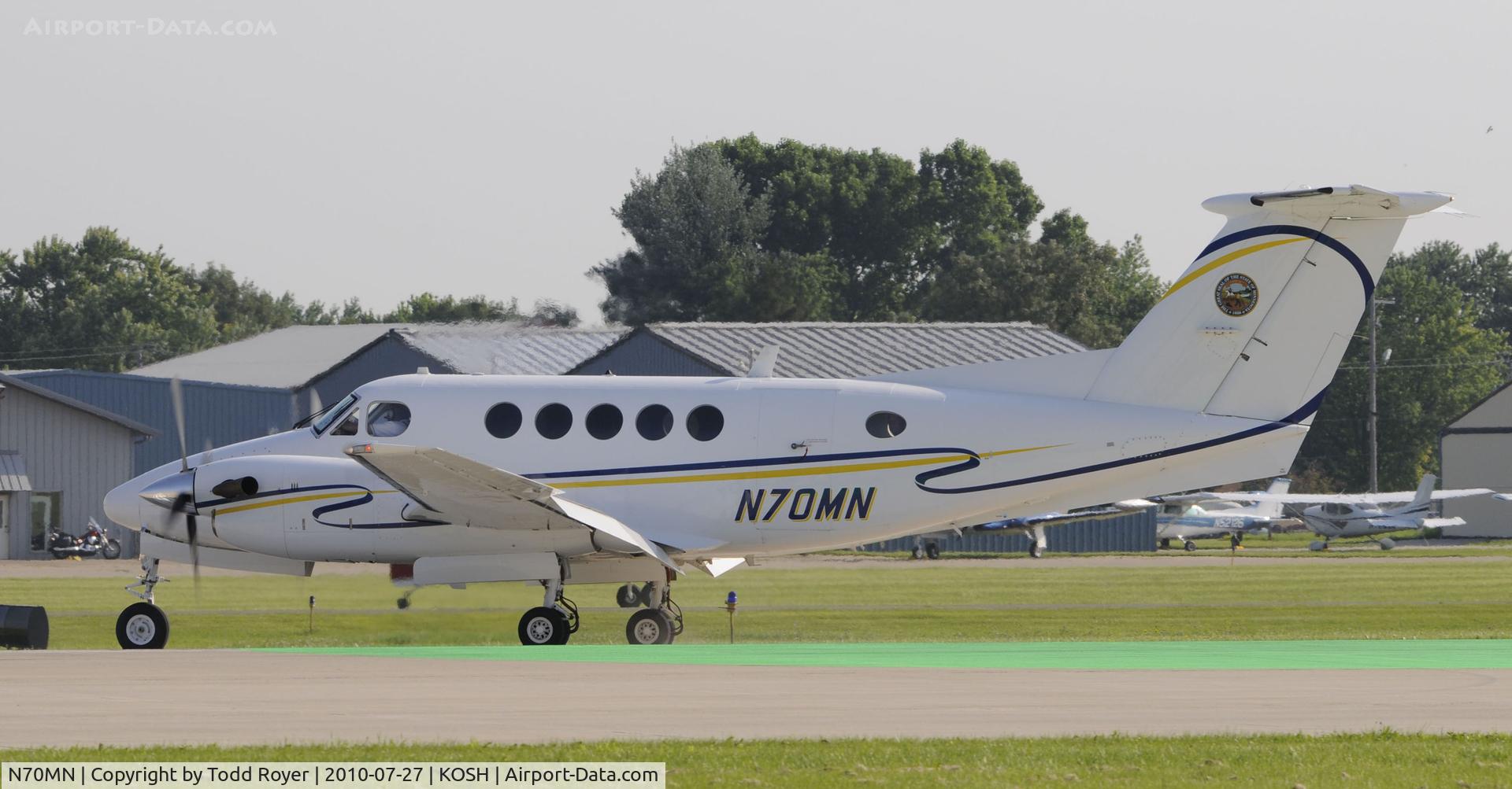 N70MN, 1993 Beech B200 King Air C/N BB-1447, EAA AIRVENTURE 2010