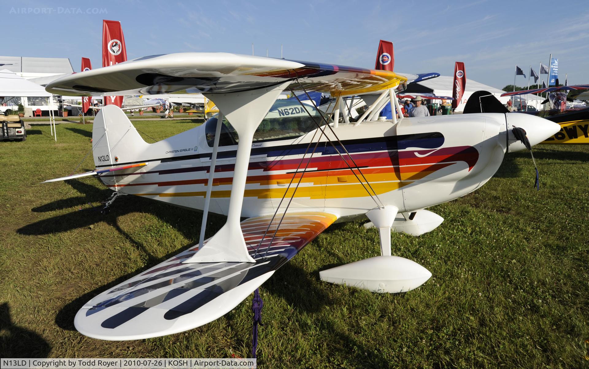 N13LD, 1990 Christen Eagle II C/N O'CONNELL-0001, EAA AIRVENTURE 2010