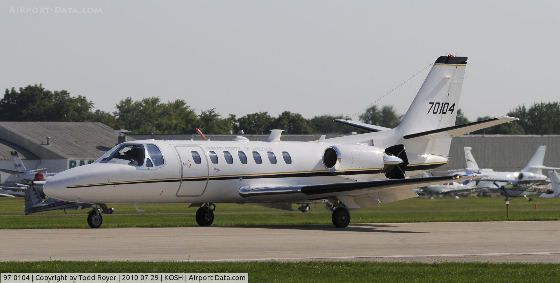 97-0104, 1997 Cessna UC-35A Citation Ultra C/N 560-0468, EAA AIRVENTURE 2010