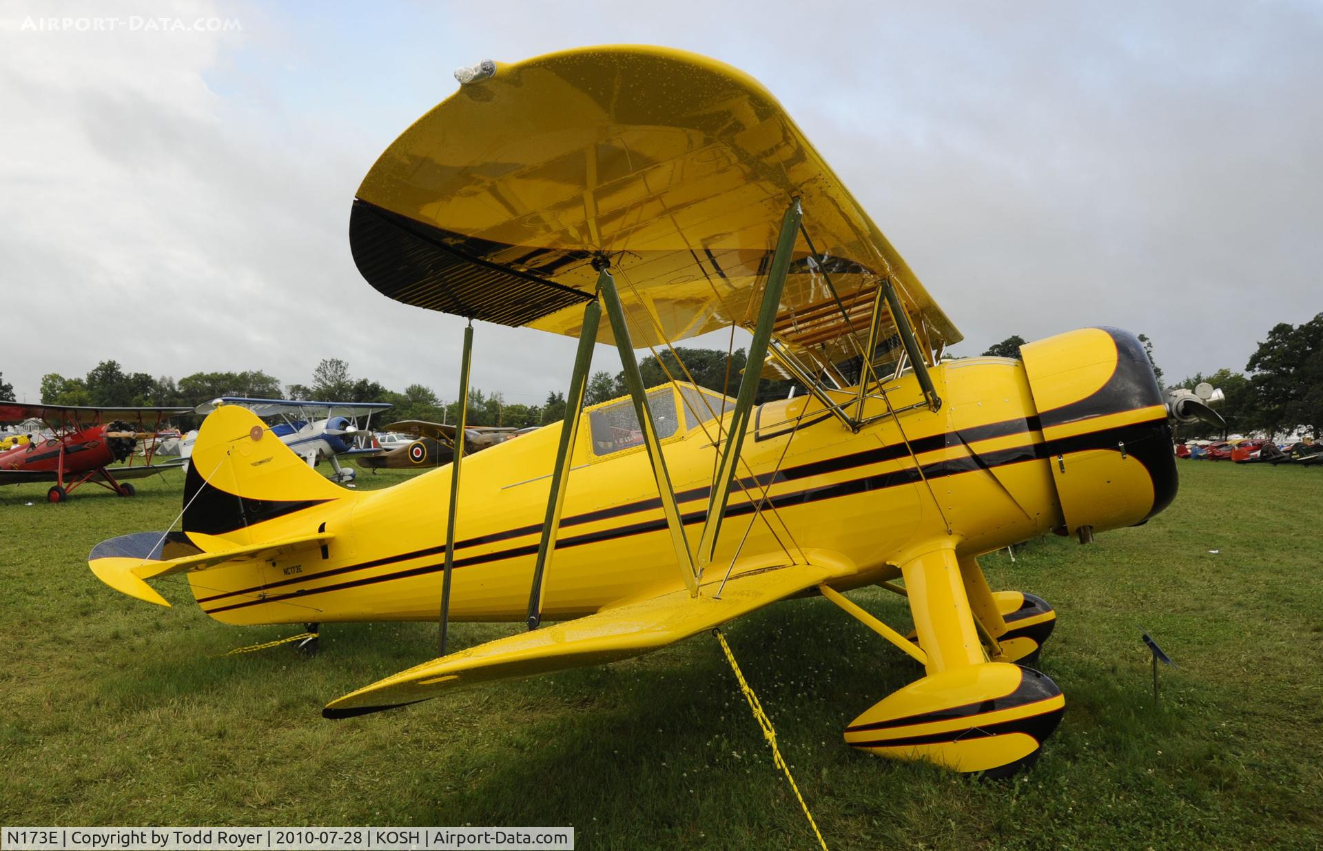 N173E, 1940 Waco UPF-7 C/N 5592, EAA AIRVENTURE 2010