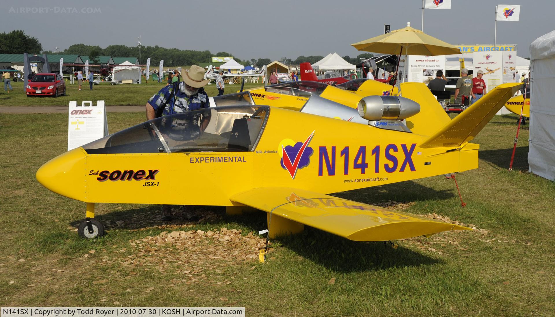 N141SX, Sonex SubSonex C/N 001 (N141SX), EAA AIRVENTURE 2010