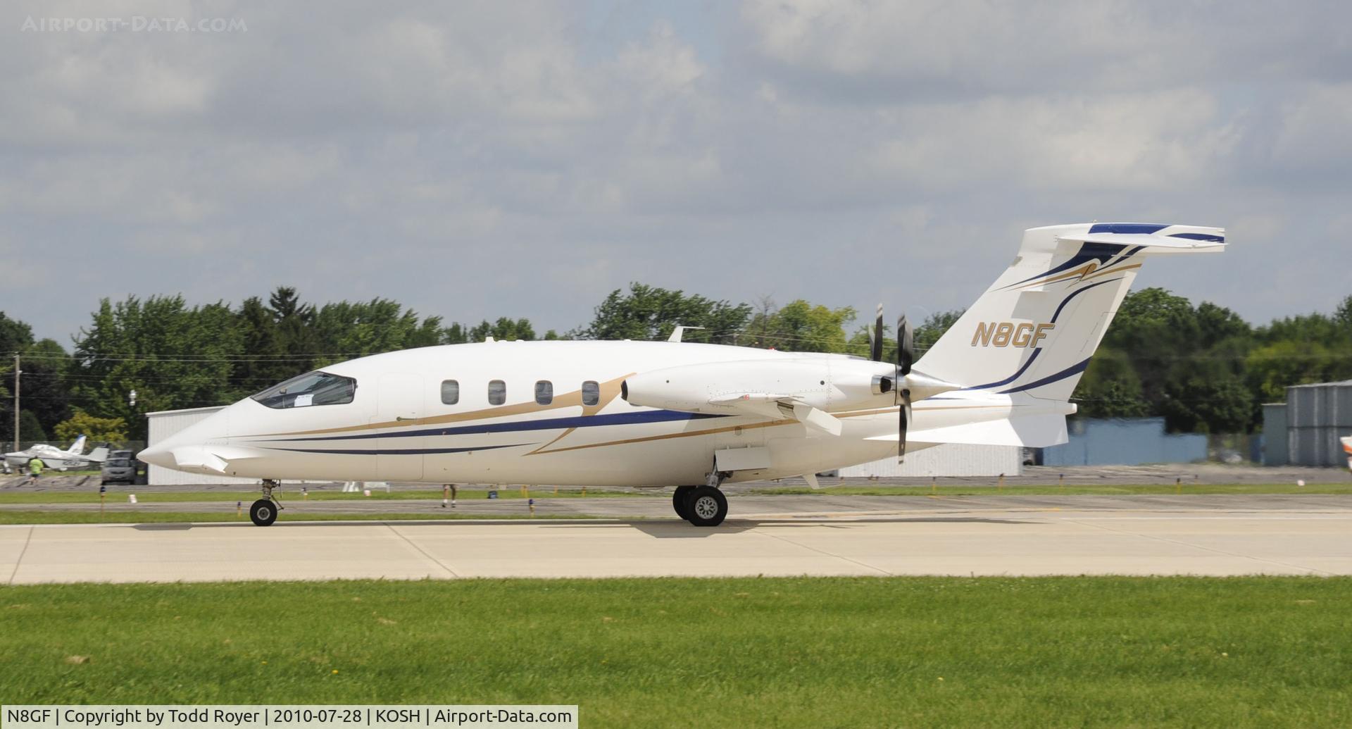 N8GF, 1991 Piaggio P-180 C/N 1011, EAA AIRVENTURE 2010
