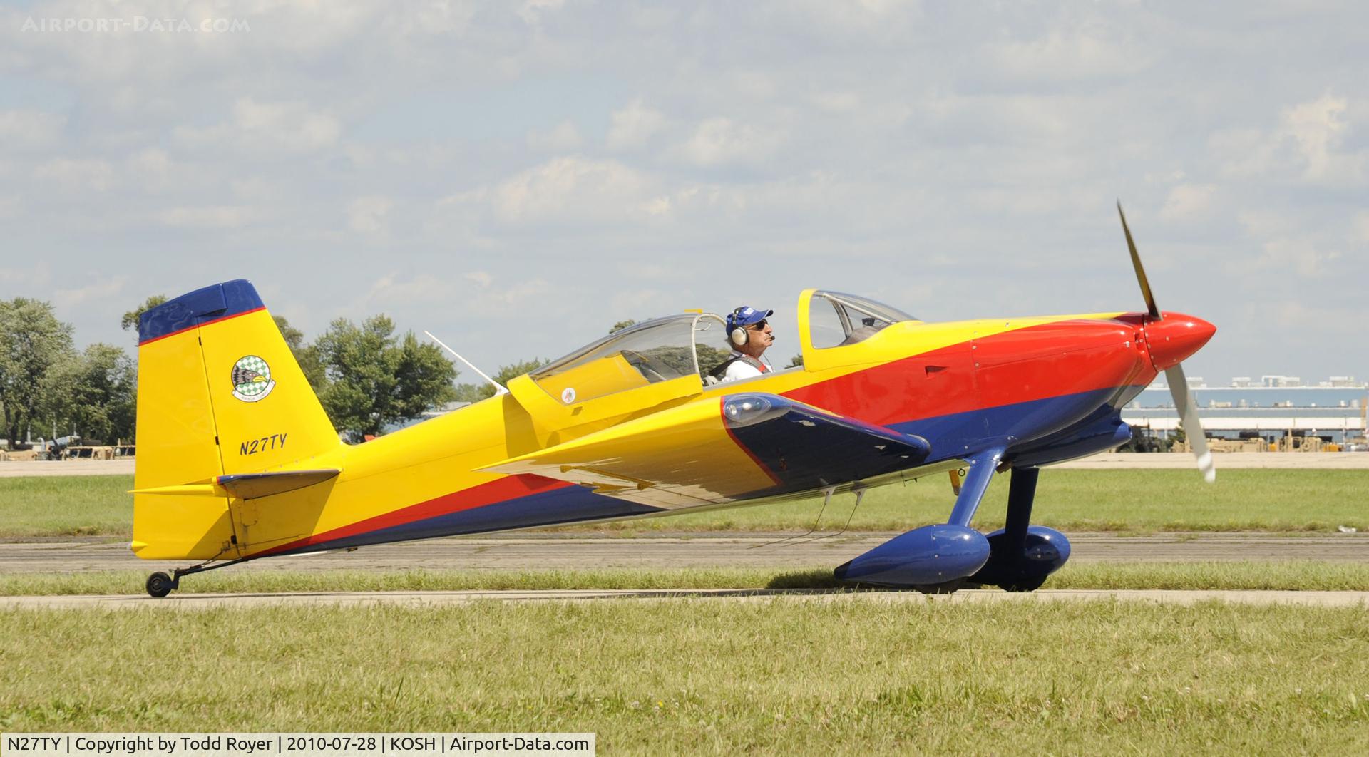 N27TY, 2005 Vans RV-7 C/N 70965, EAA AIRVENTURE 2010