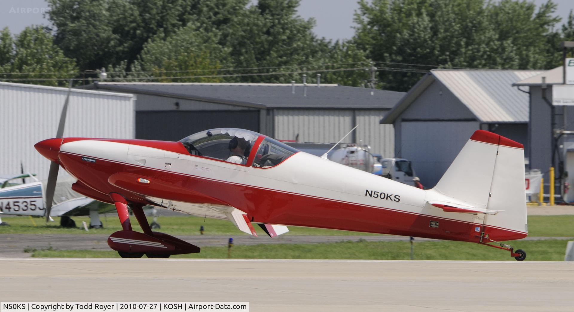 N50KS, 2001 Vans RV-6 C/N 20535, EAA AIRVENTURE 2010