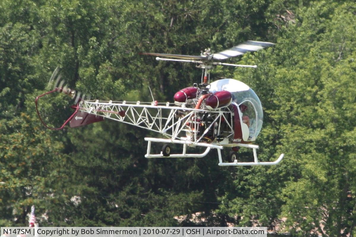 N147SM, 1956 Bell 47G-2 C/N 1461, Airventure 2010 - Oshkosh, Wisconsin